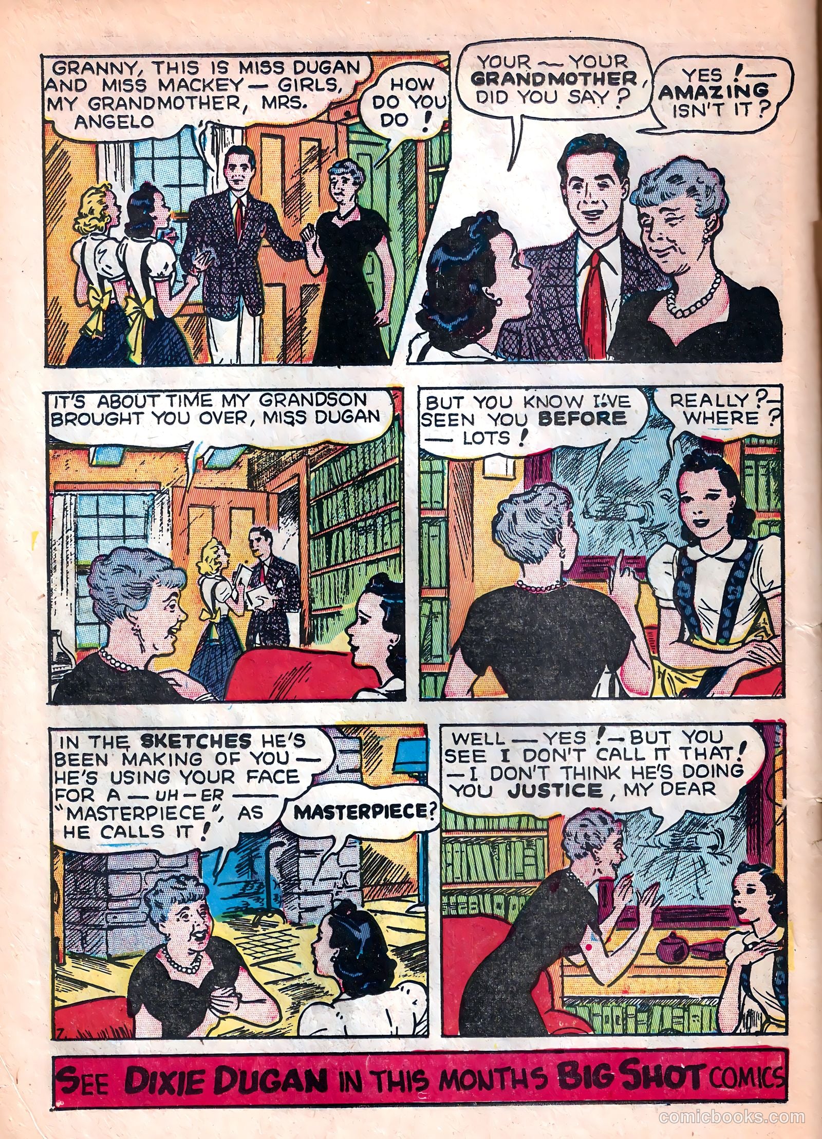 Dixie Dugan #9 (1948) — page 22 of 36