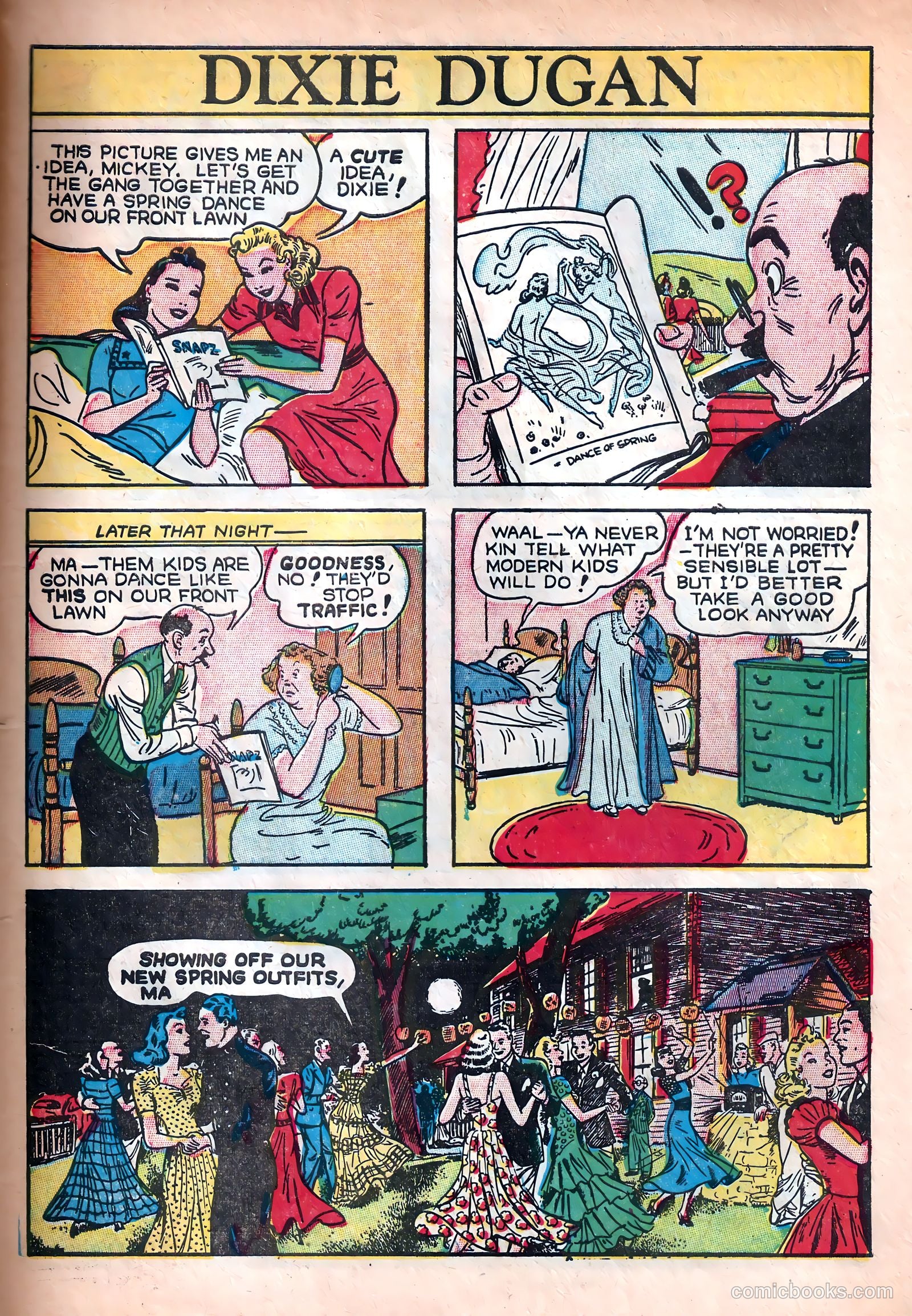 Dixie Dugan #9 (1948) — page 31 of 36