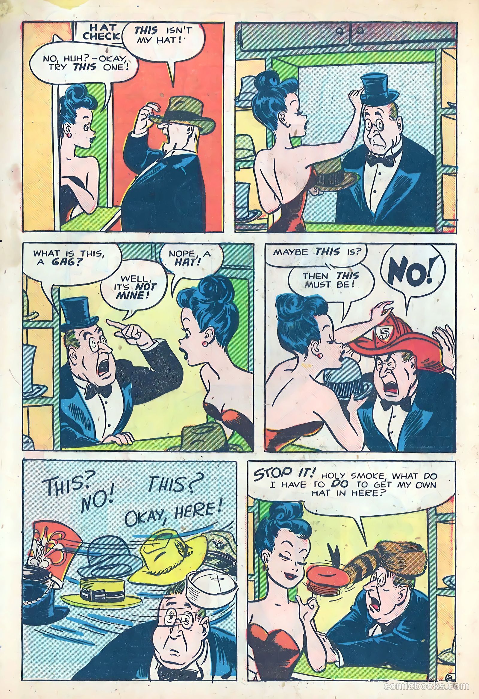 Dizzy Dames #1 (1952) — page 4 of 36