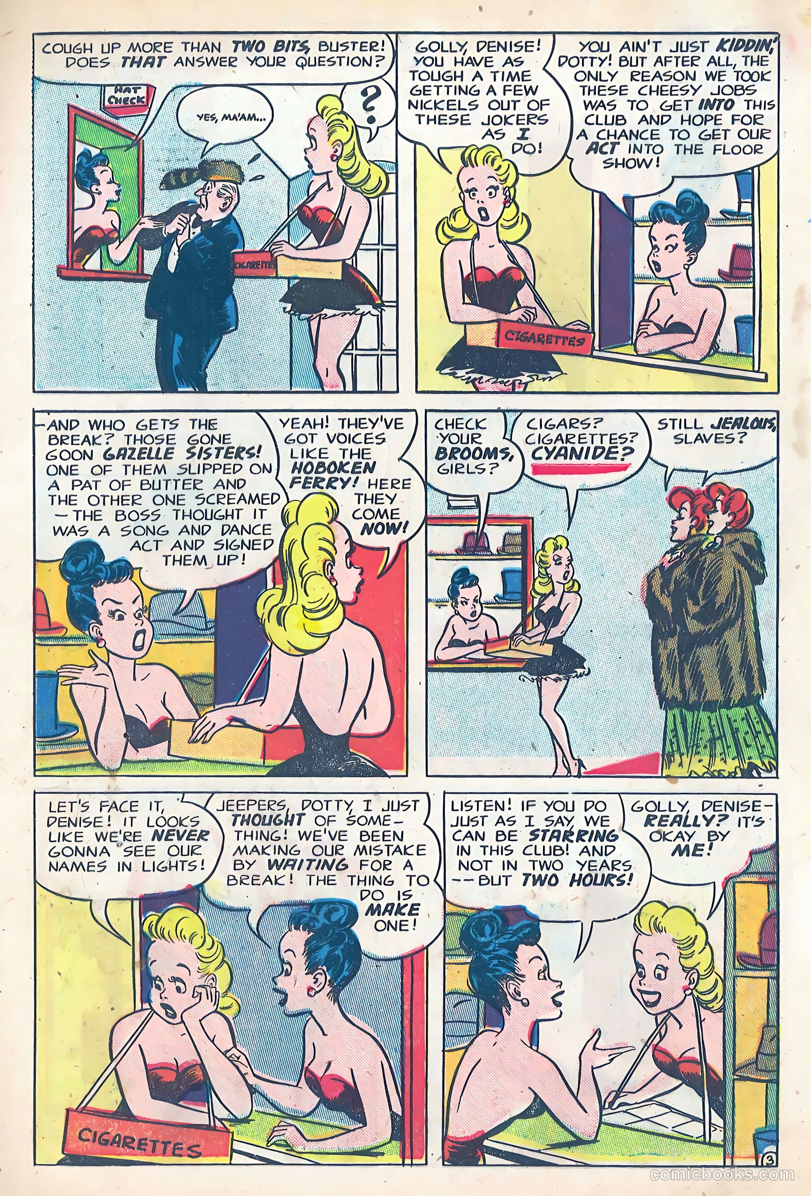 Dizzy Dames #1 (1952) — page 5 of 36