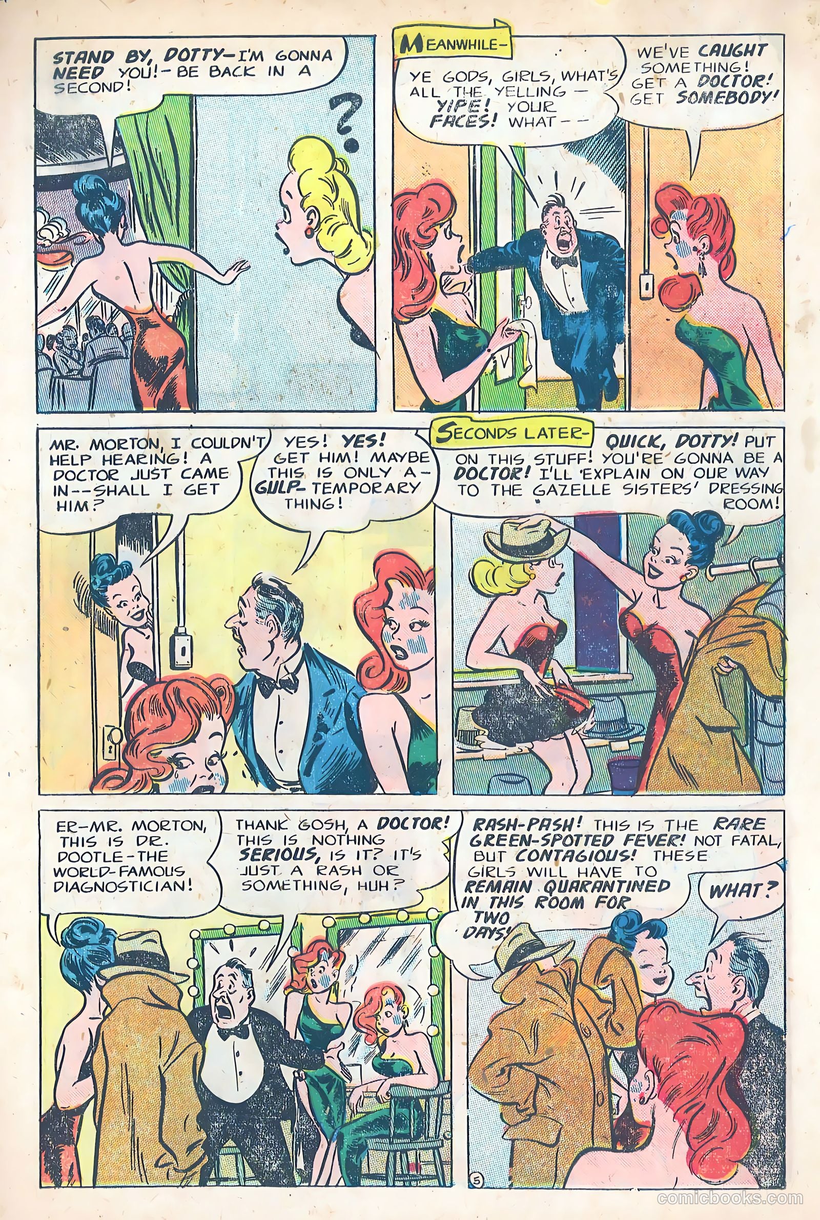 Dizzy Dames #1 (1952) — page 7 of 36