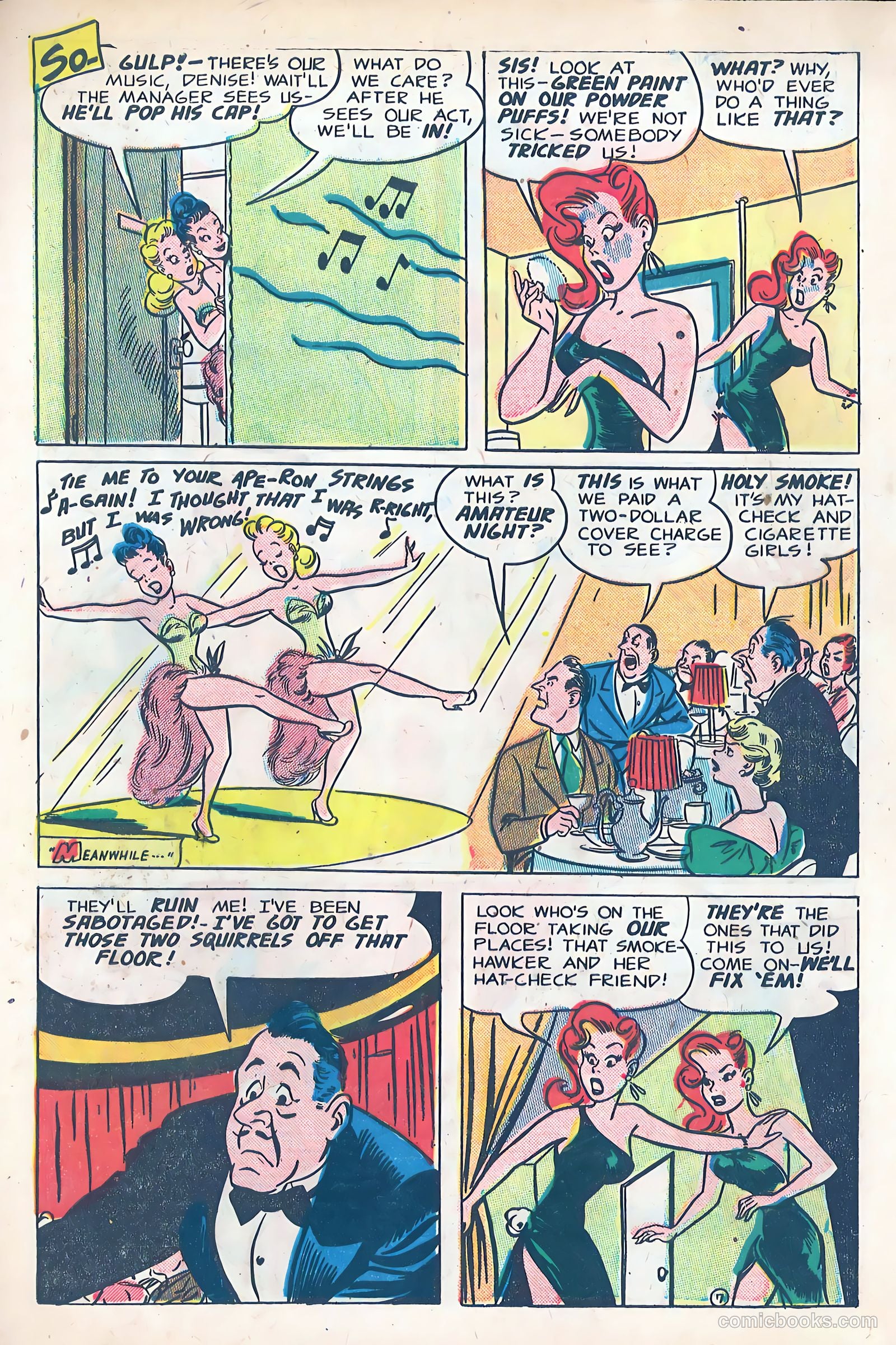 Dizzy Dames #1 (1952) — page 9 of 36