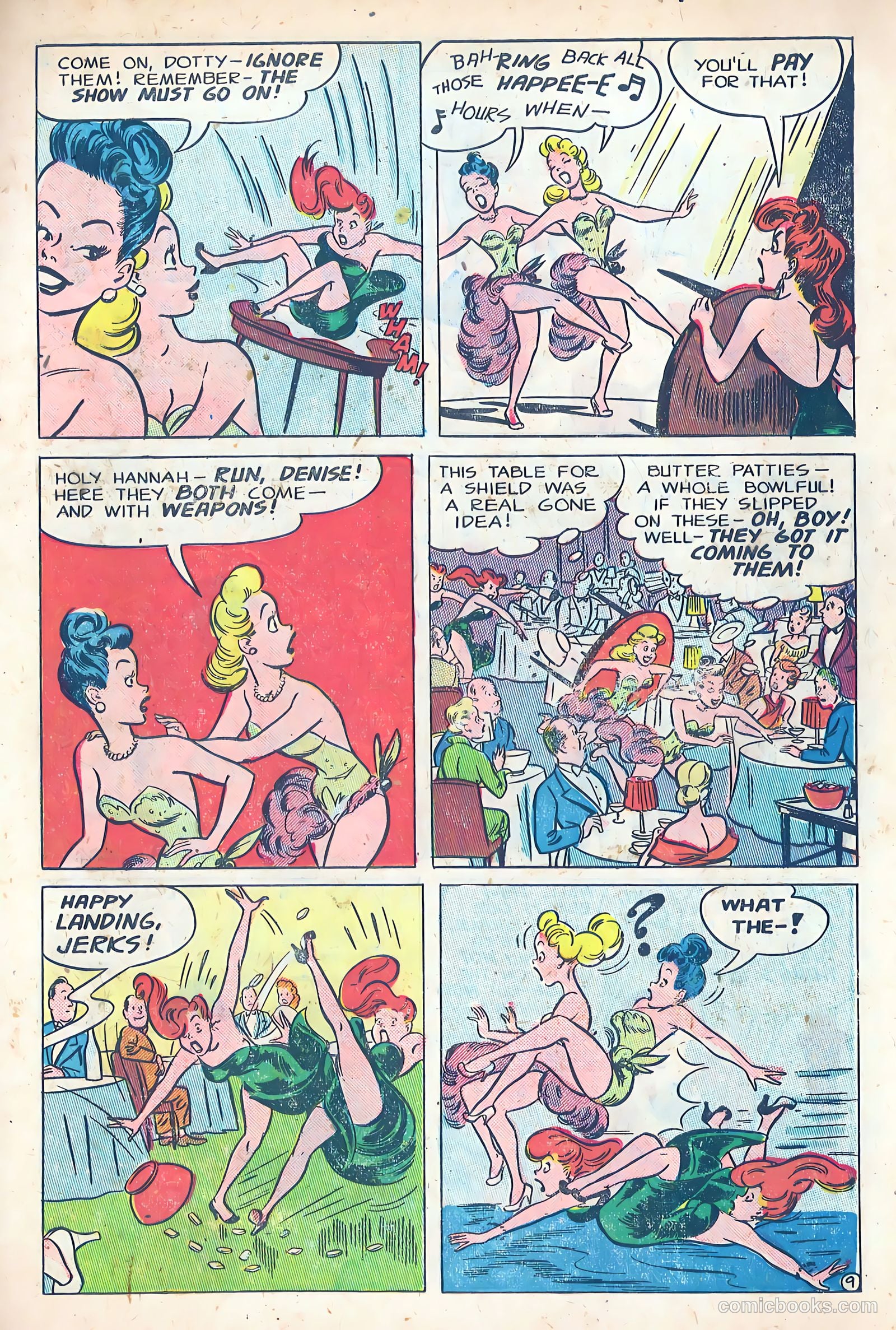 Dizzy Dames #1 (1952) — page 11 of 36