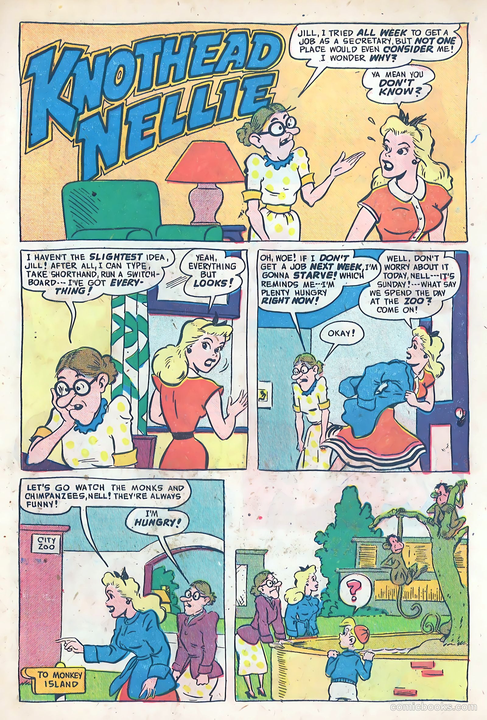 Dizzy Dames #1 (1952) — page 13 of 36