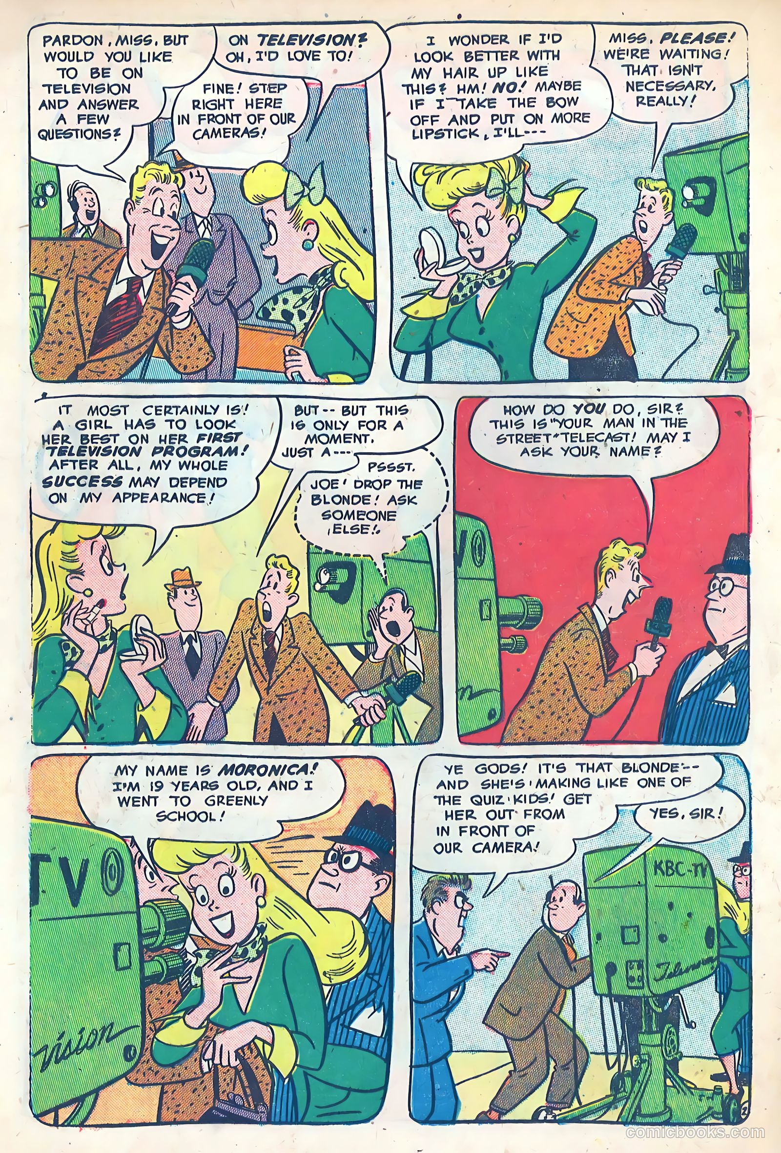 Dizzy Dames #1 (1952) — page 16 of 36