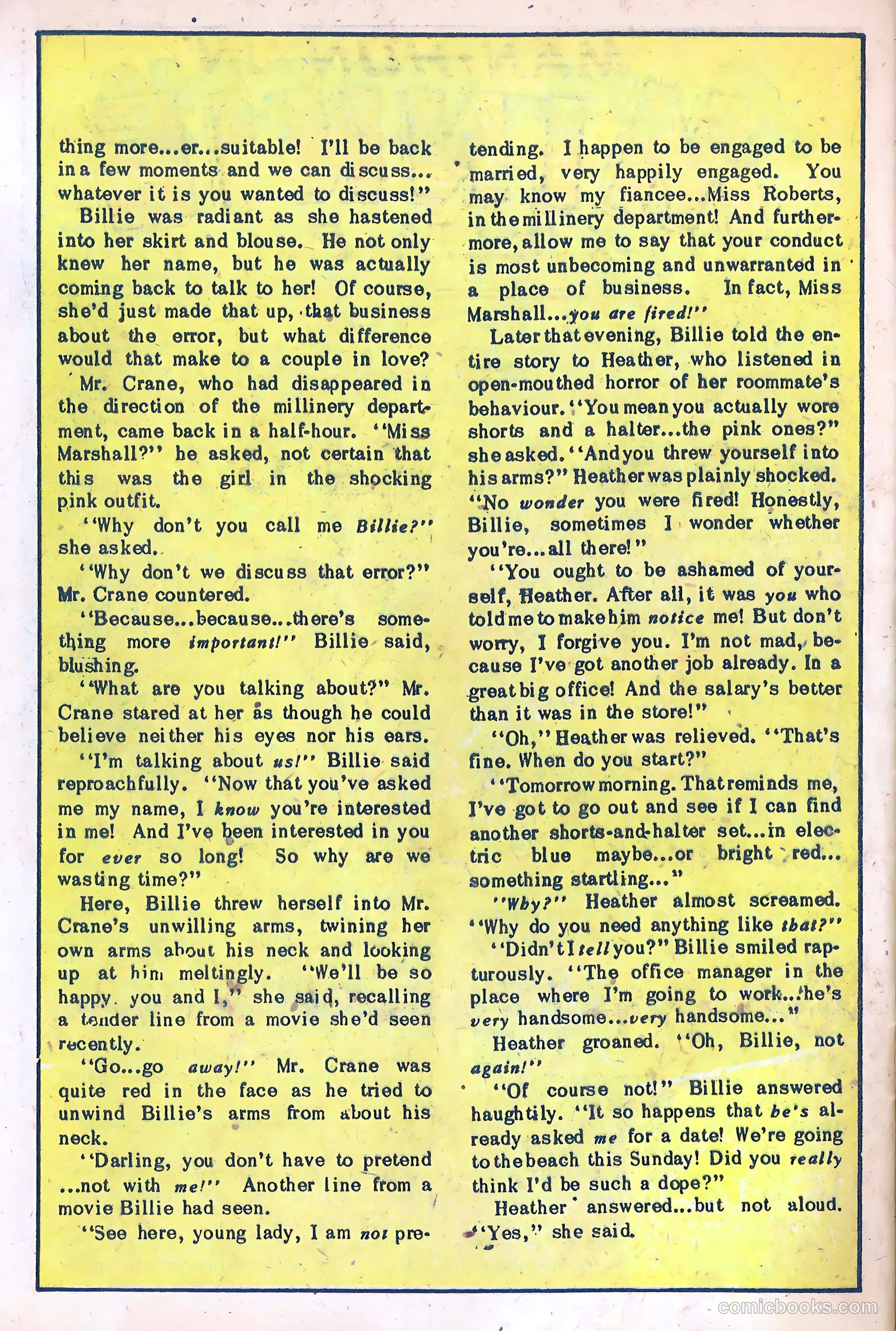 Dizzy Dames #1 (1952) — page 24 of 36