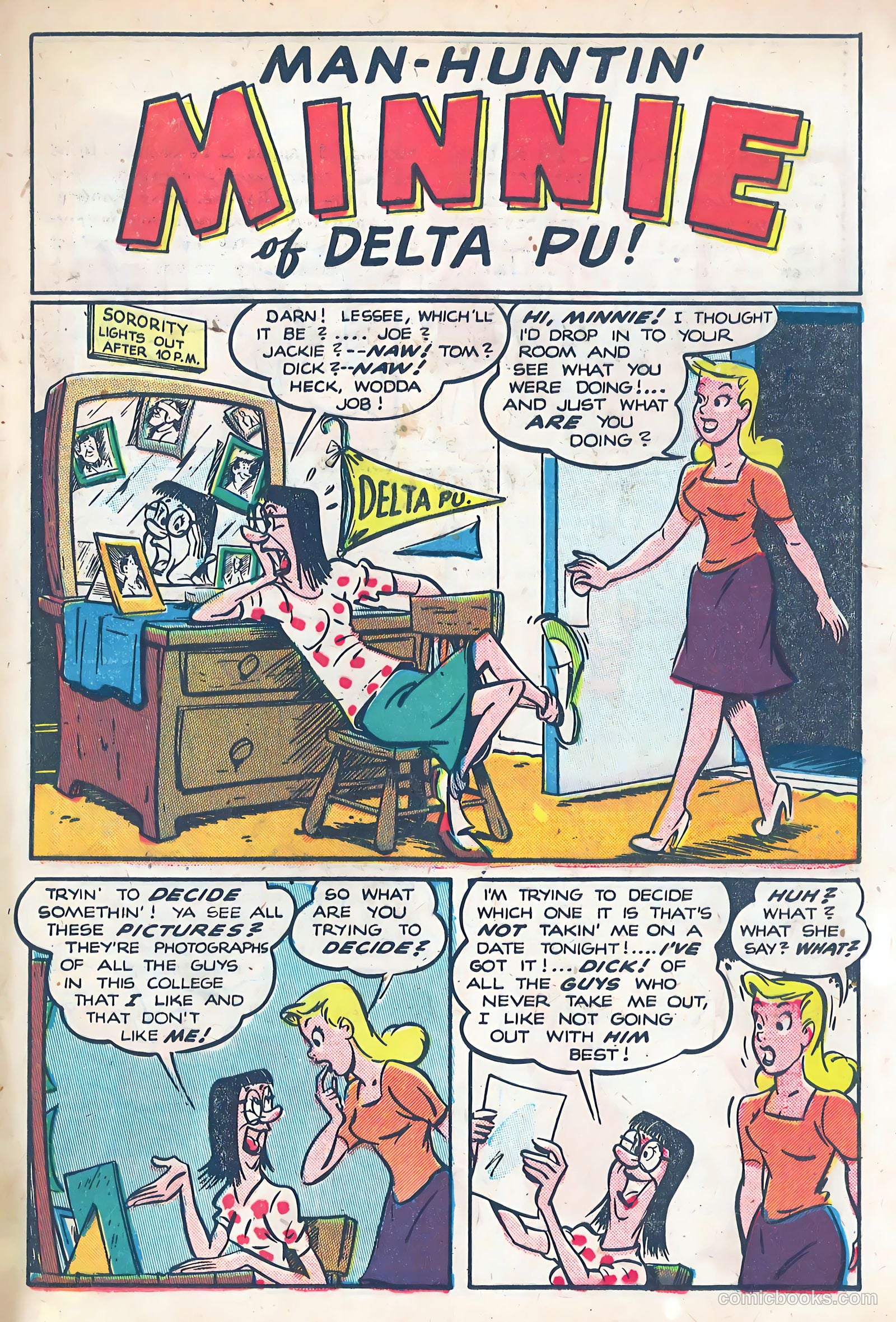 Dizzy Dames #1 (1952) — page 25 of 36