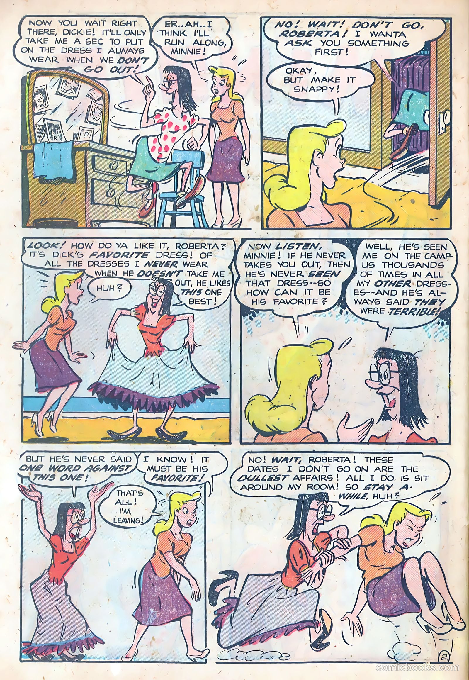 Dizzy Dames #1 (1952) — page 26 of 36