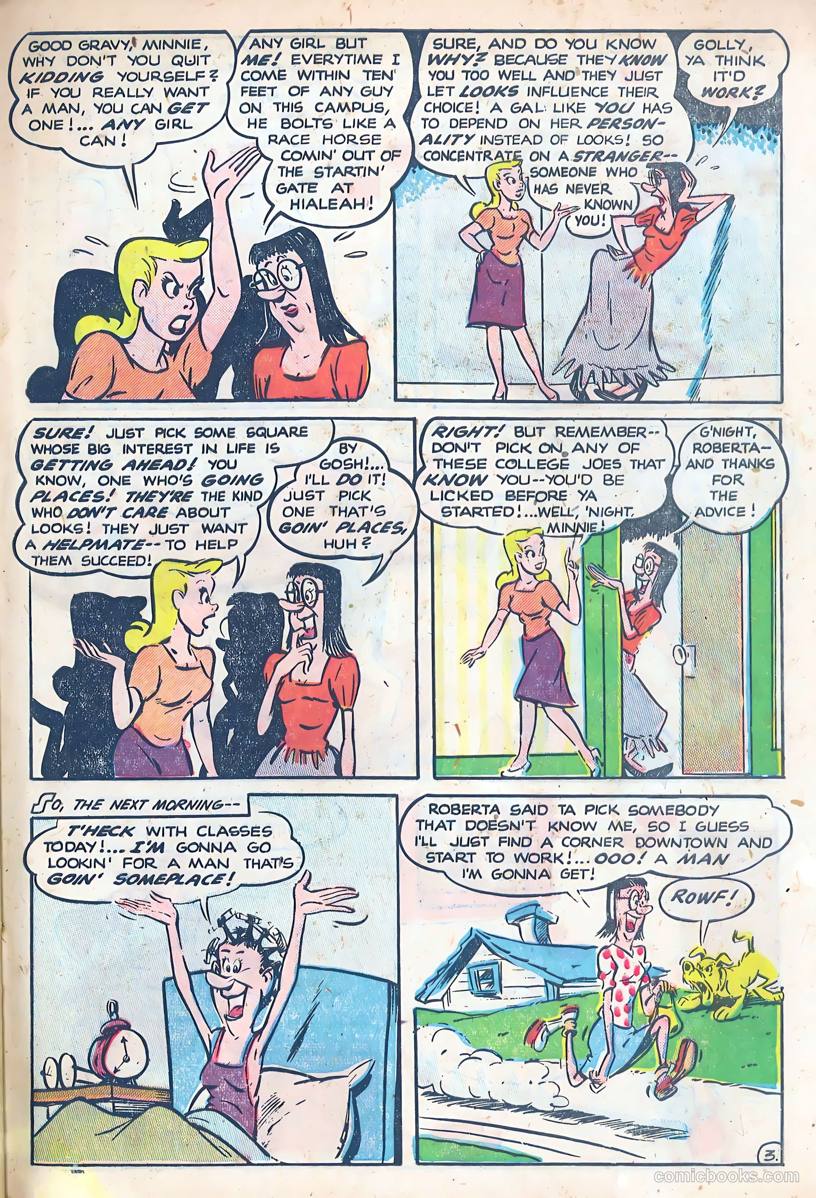 Dizzy Dames #1 (1952) — page 27 of 36