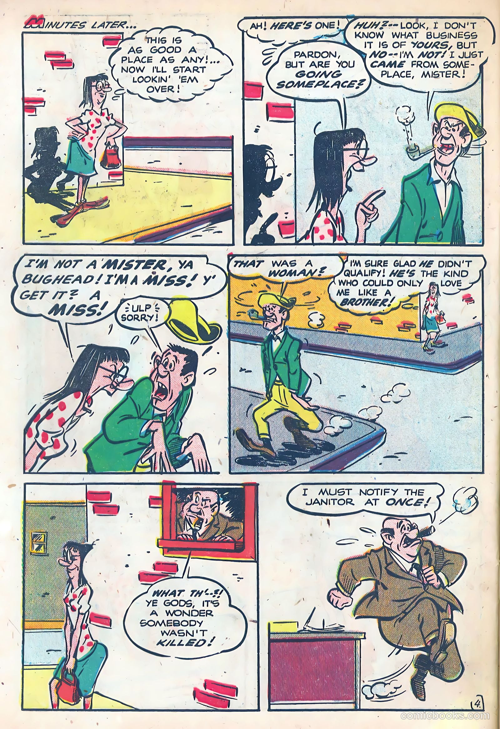 Dizzy Dames #1 (1952) — page 28 of 36
