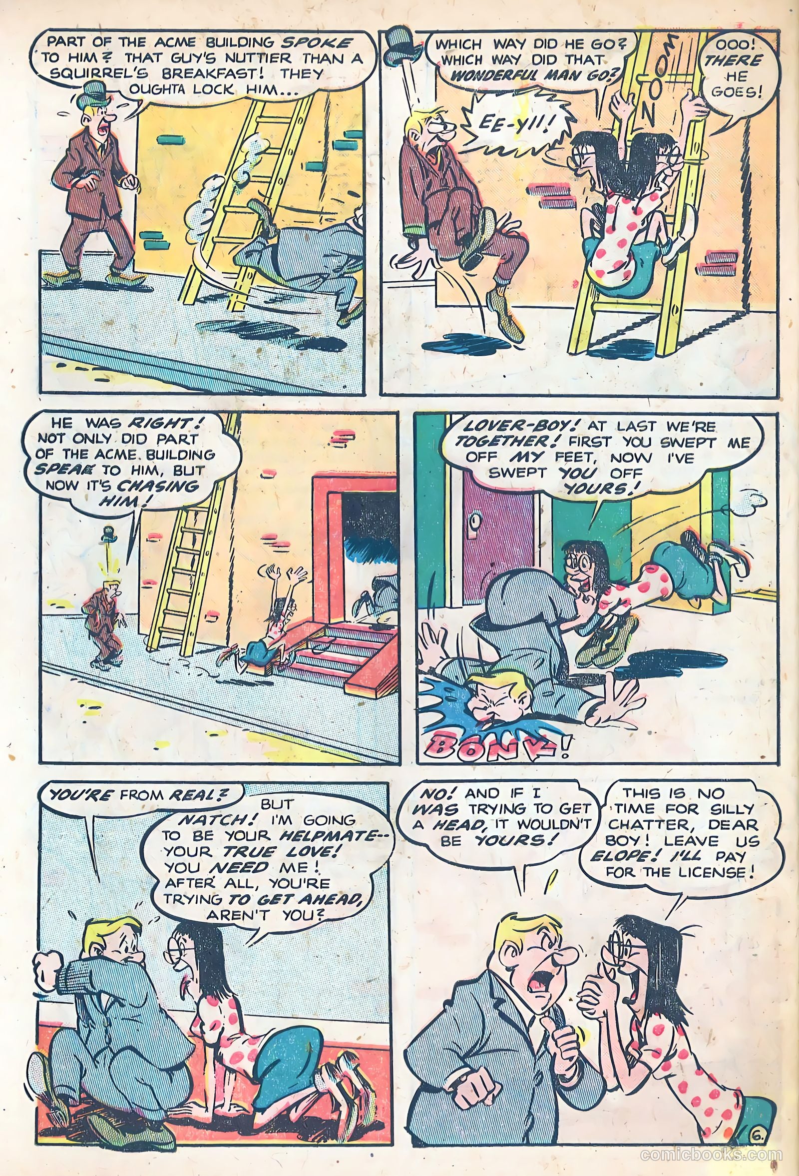 Dizzy Dames #1 (1952) — page 30 of 36