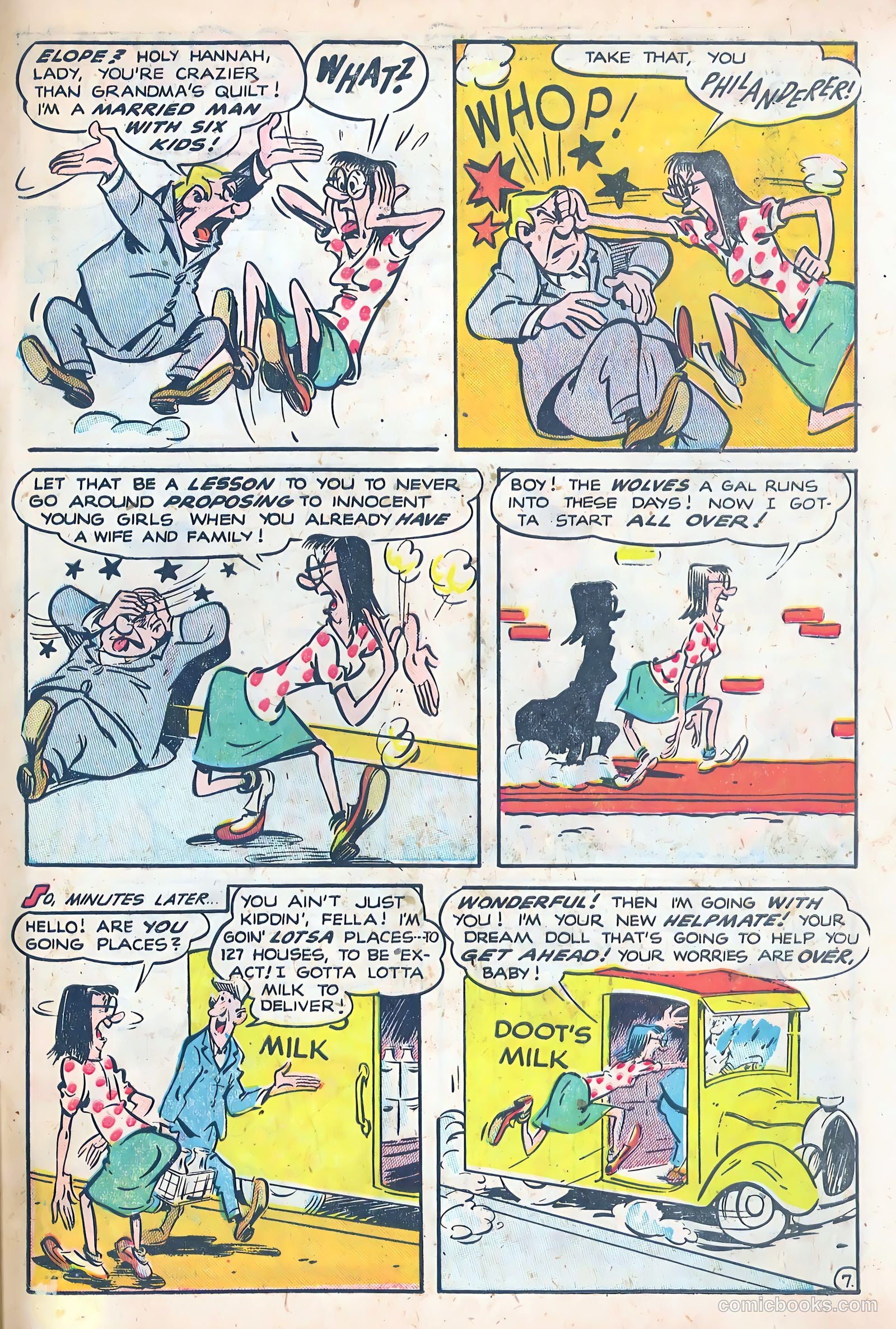 Dizzy Dames #1 (1952) — page 31 of 36