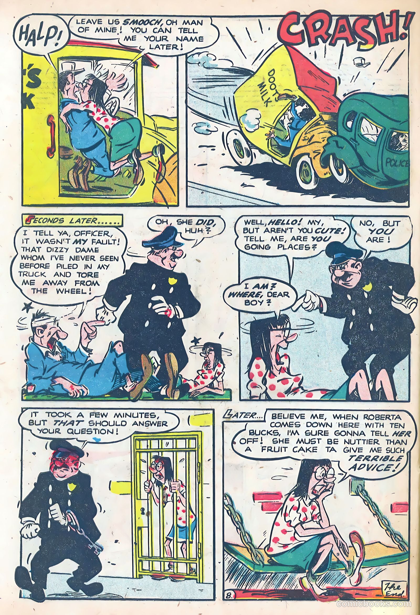 Dizzy Dames #1 (1952) — page 32 of 36