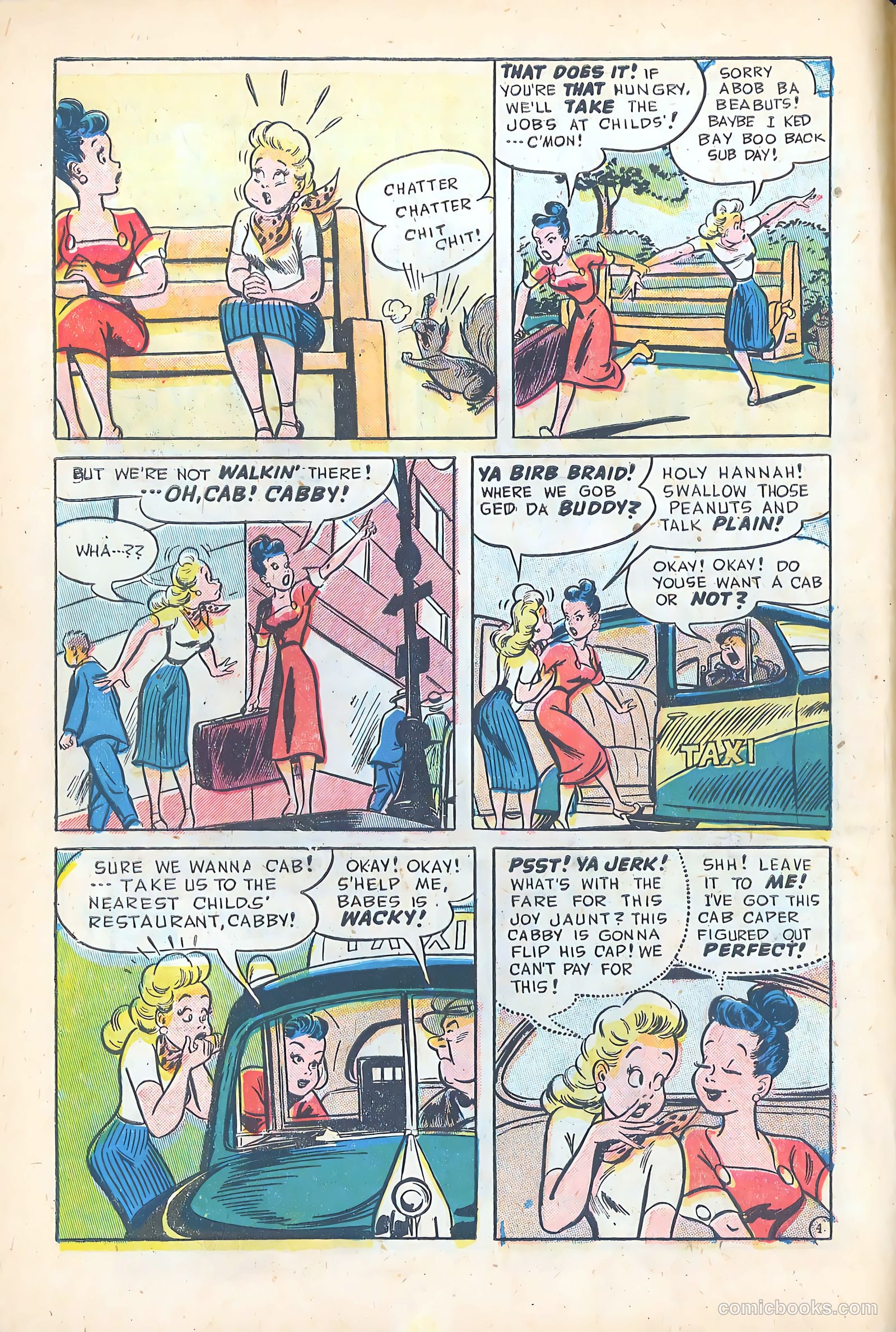 Dizzy Dames #2 (1952) — page 6 of 36