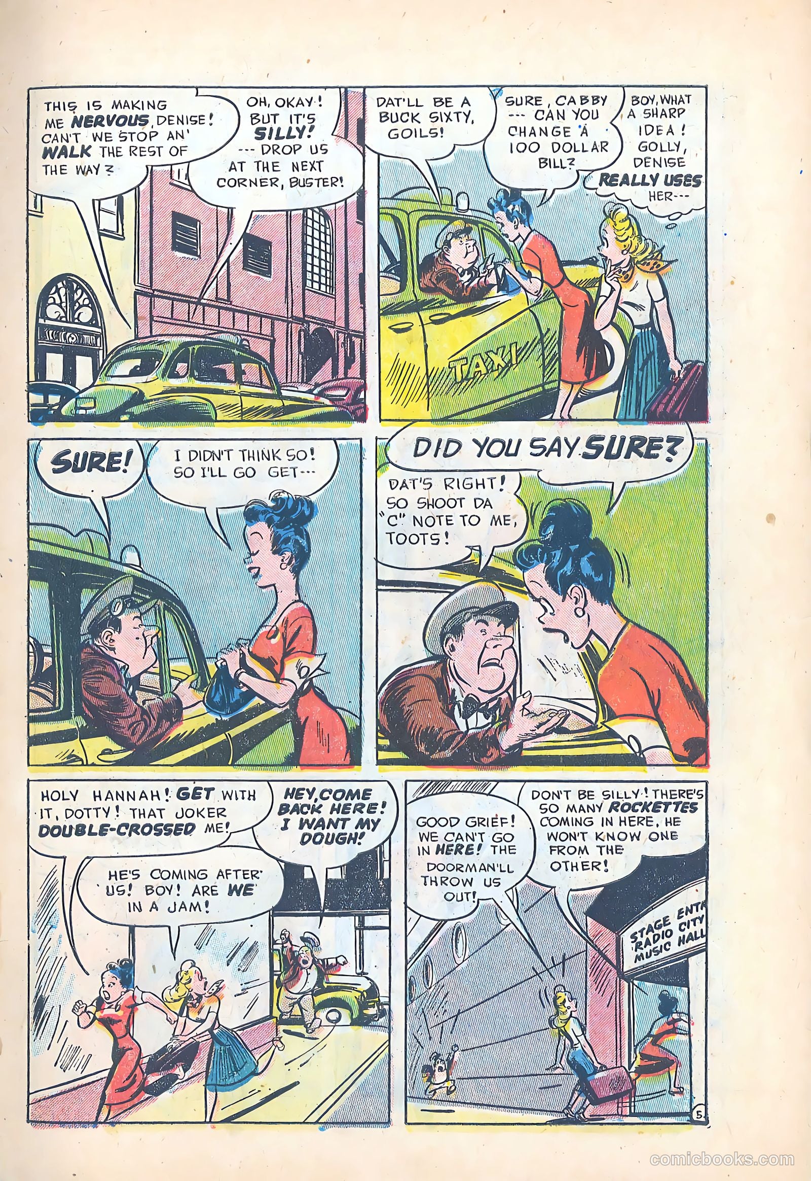 Dizzy Dames #2 (1952) — page 7 of 36