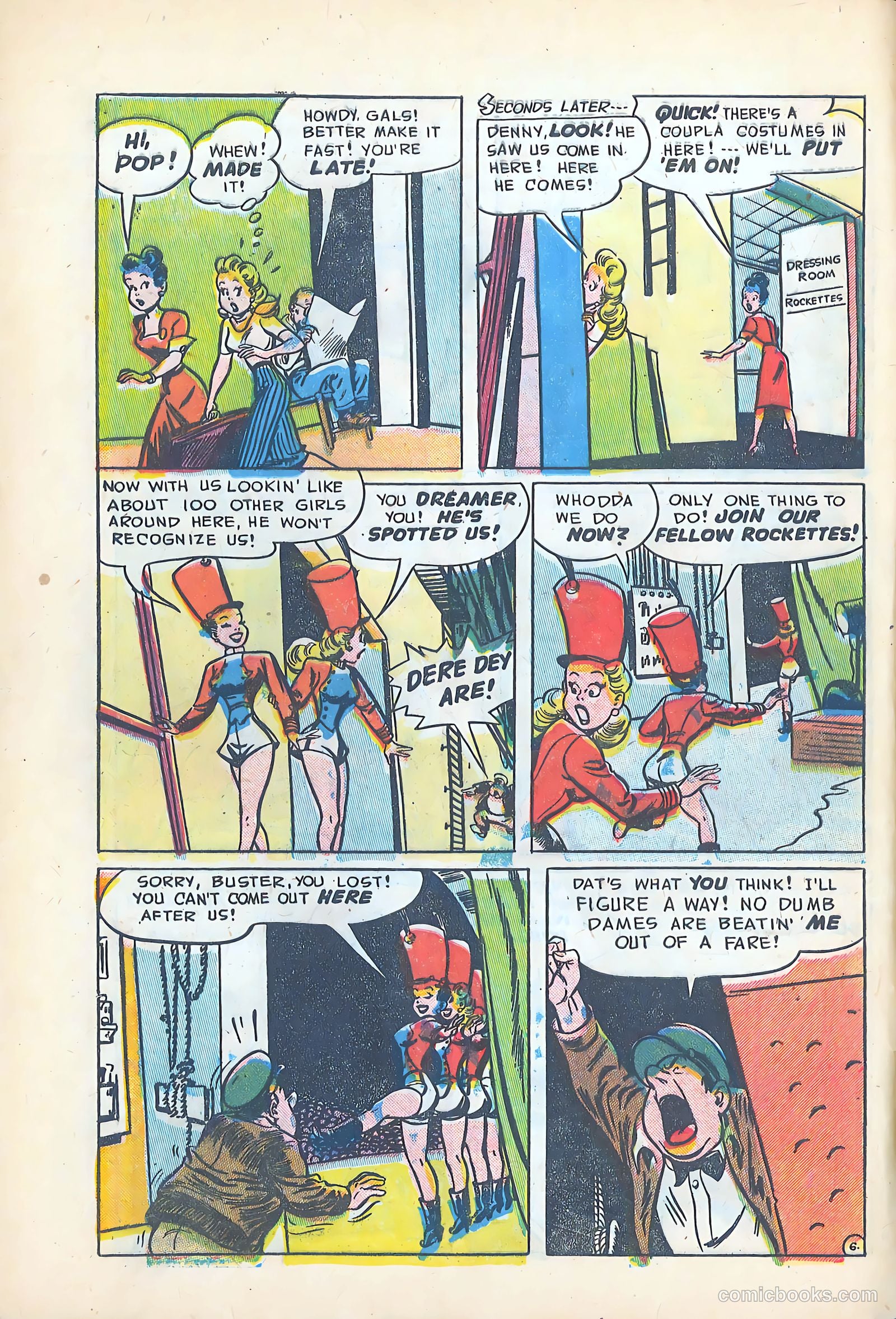 Dizzy Dames #2 (1952) — page 8 of 36