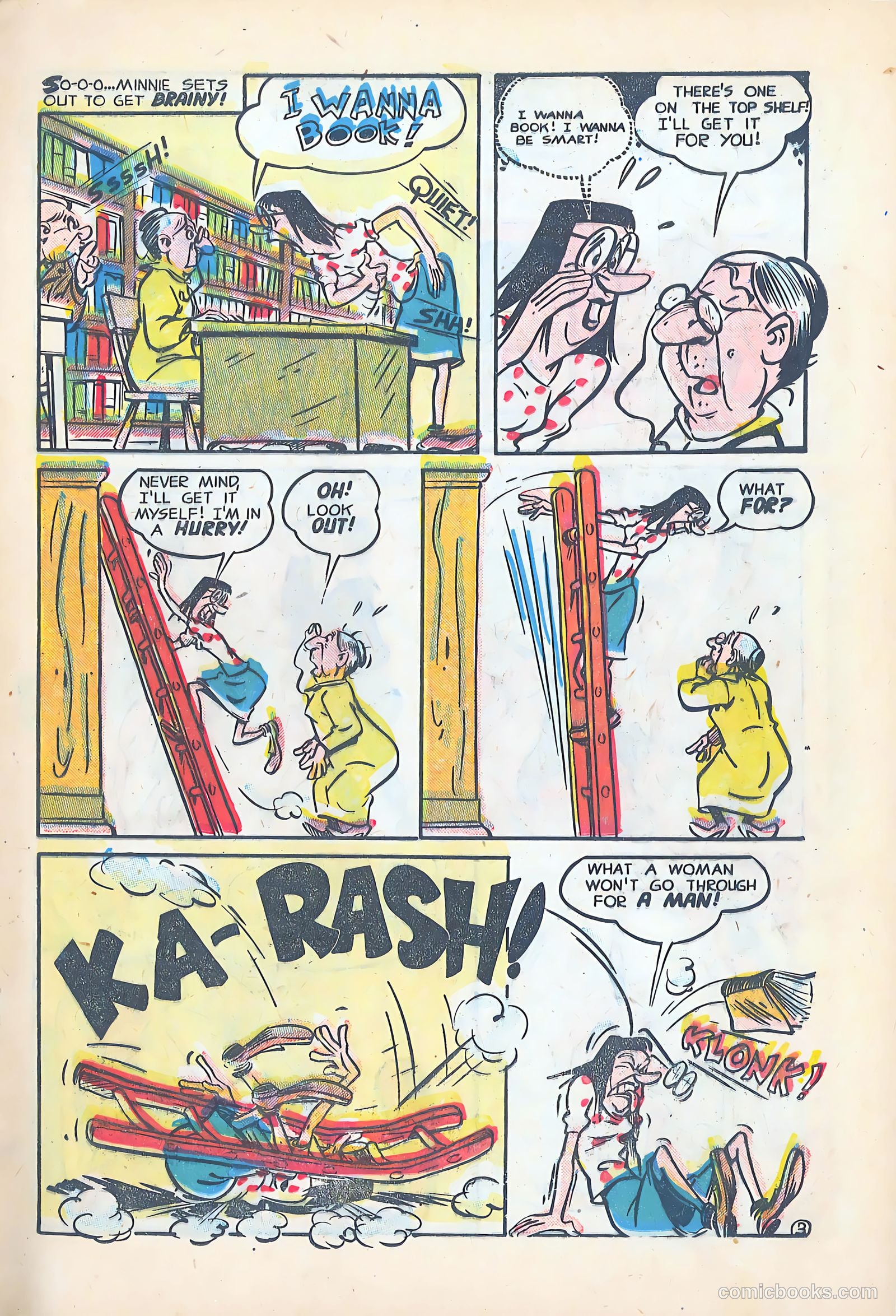 Dizzy Dames #2 (1952) — page 17 of 36