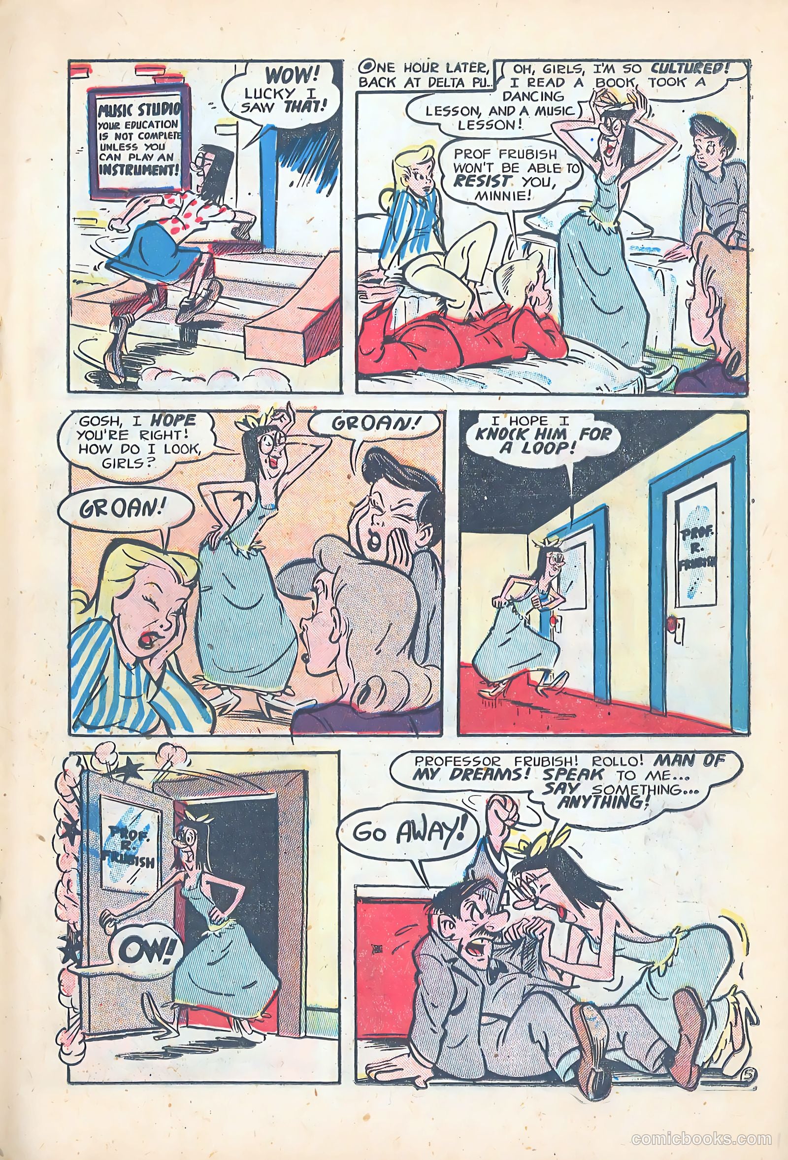 Dizzy Dames #2 (1952) — page 19 of 36