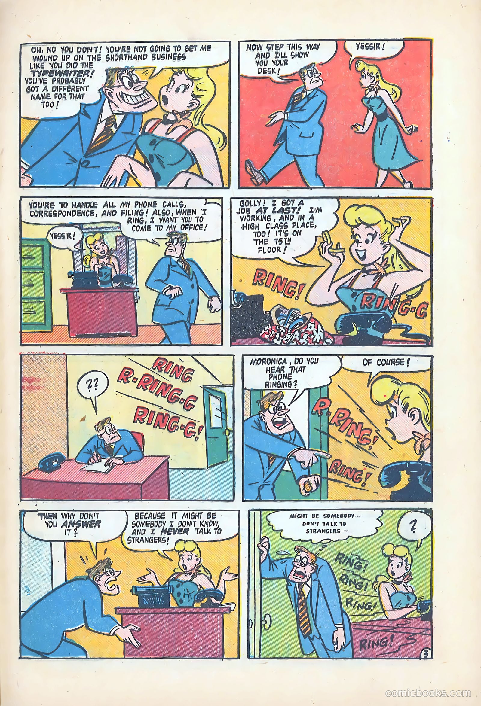 Dizzy Dames #2 (1952) — page 25 of 36