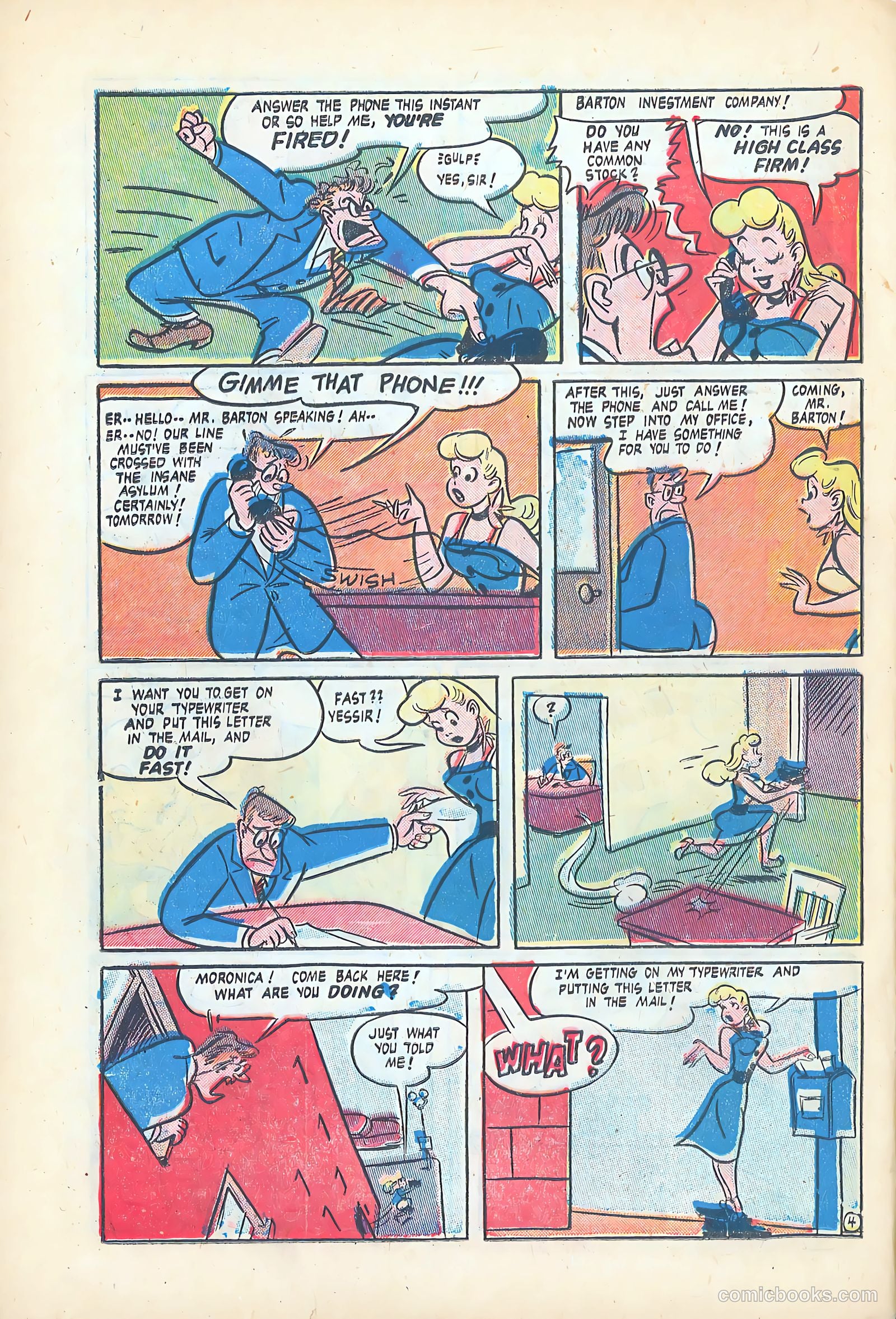 Dizzy Dames #2 (1952) — page 26 of 36