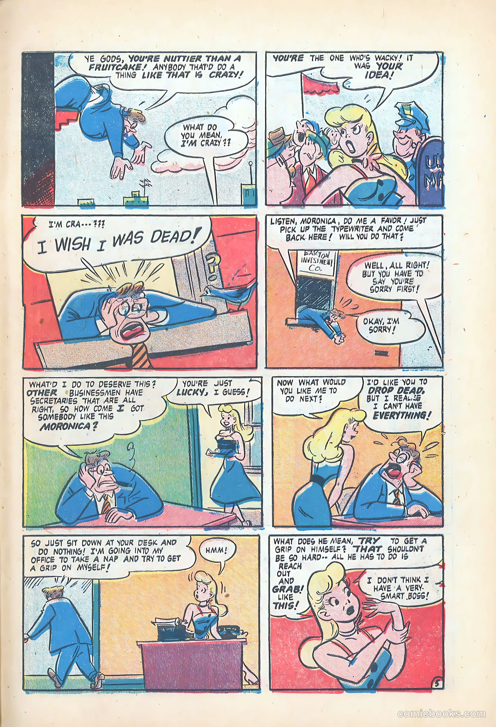 Dizzy Dames #2 (1952) — page 27 of 36