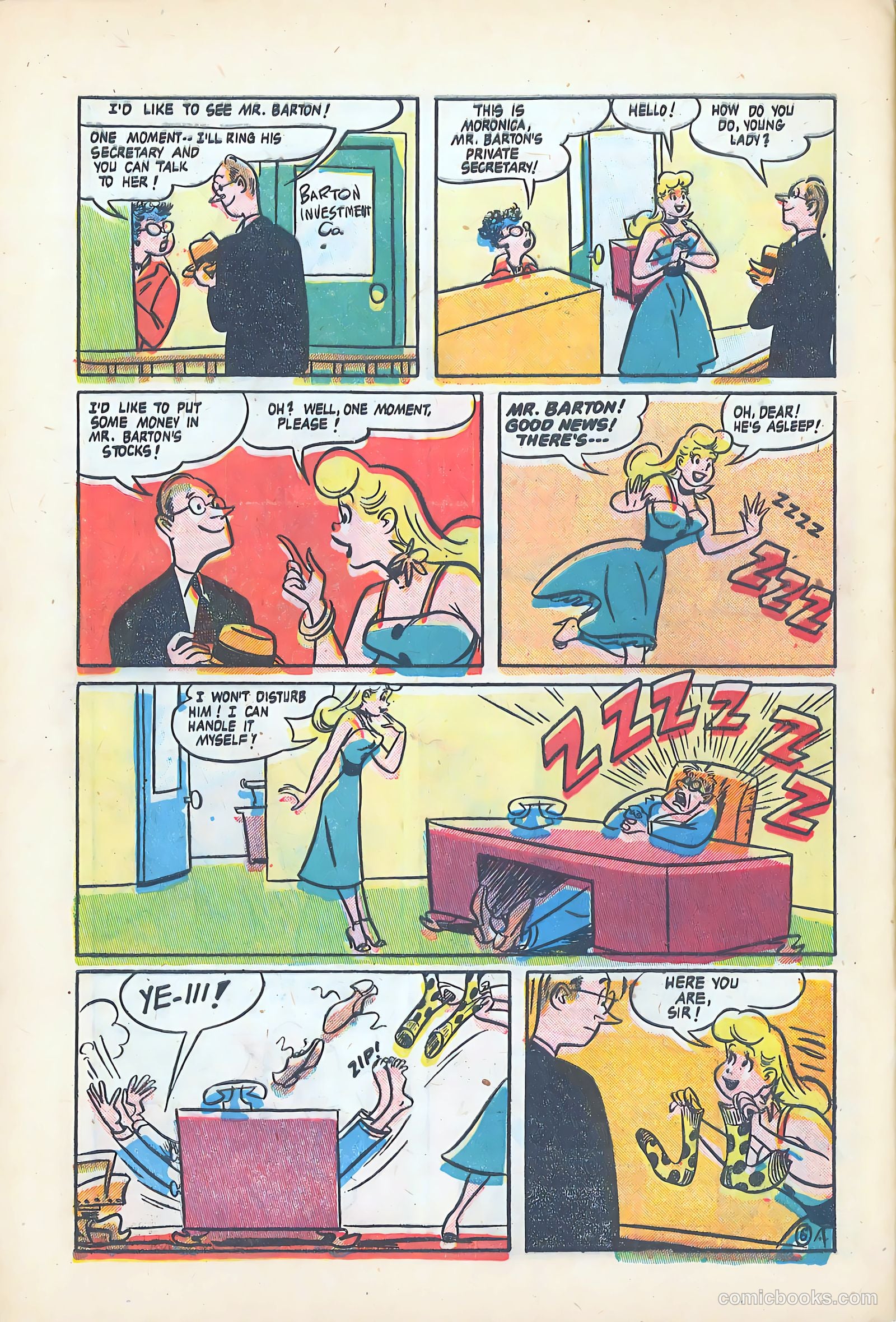 Dizzy Dames #2 (1952) — page 28 of 36