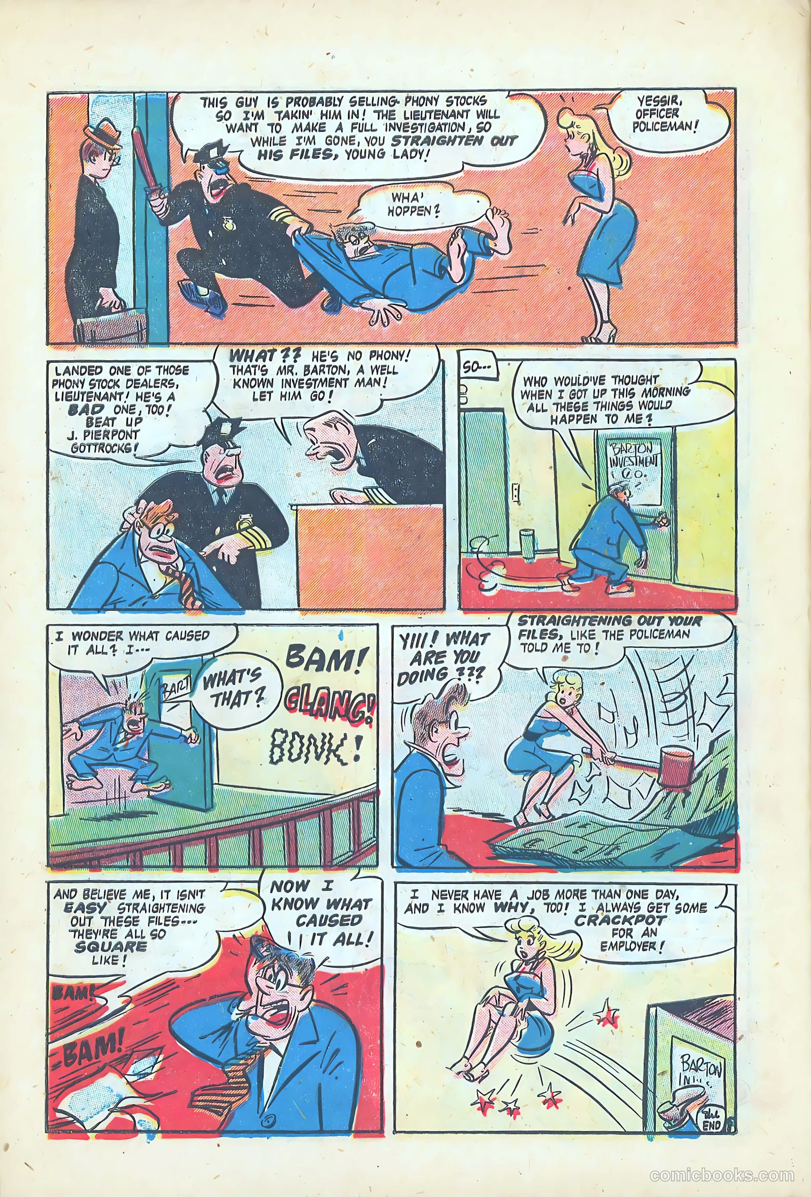 Dizzy Dames #2 (1952) — page 30 of 36