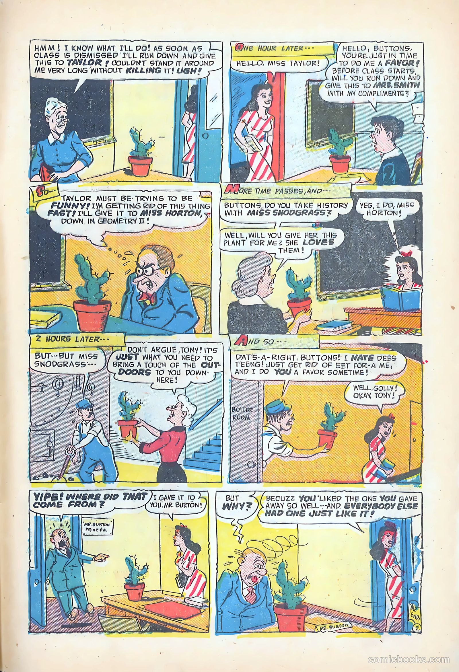 Dizzy Dames #2 (1952) — page 33 of 36