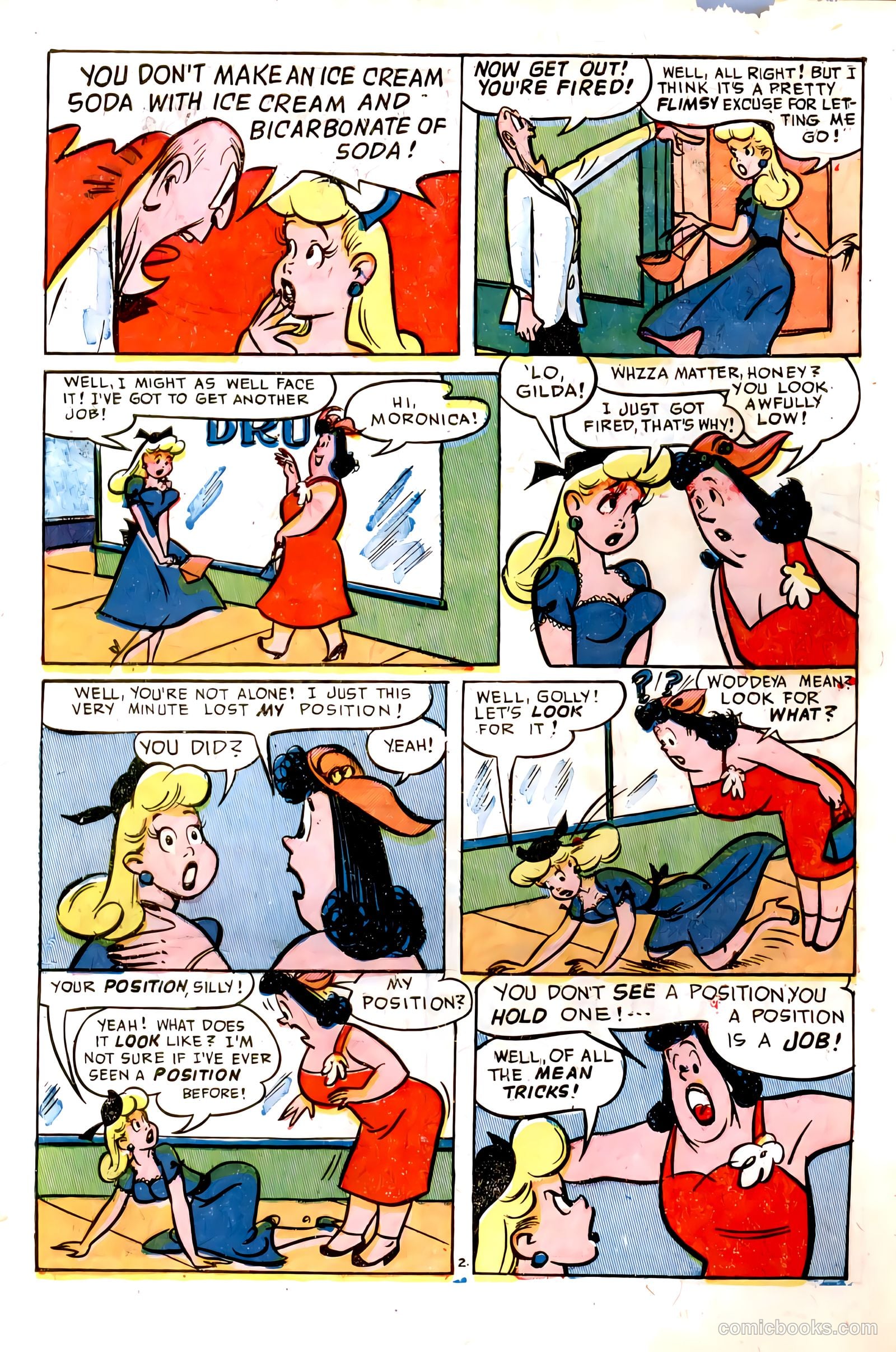 Dizzy Dames #3 (1953) — page 4 of 36