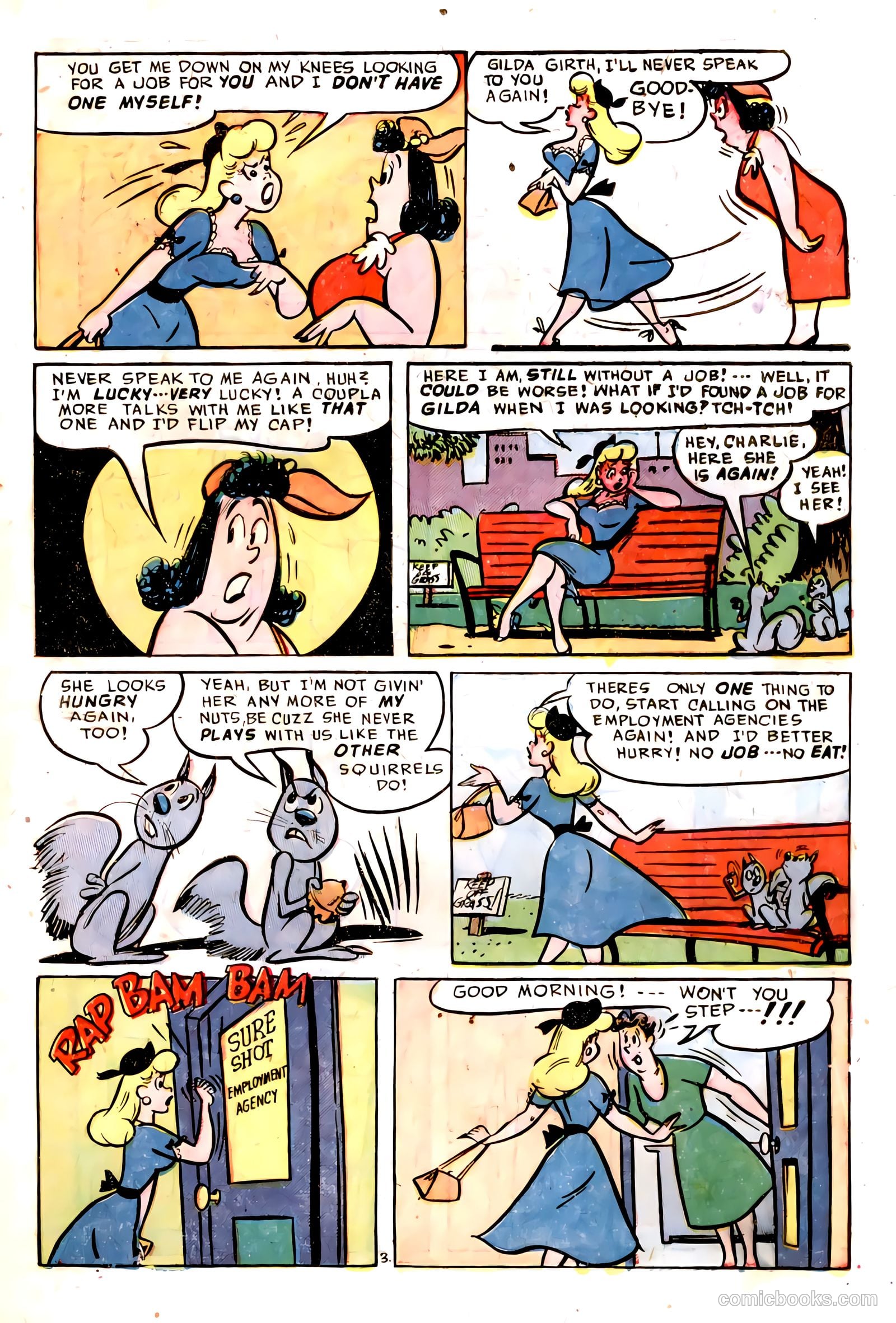 Dizzy Dames #3 (1953) — page 5 of 36
