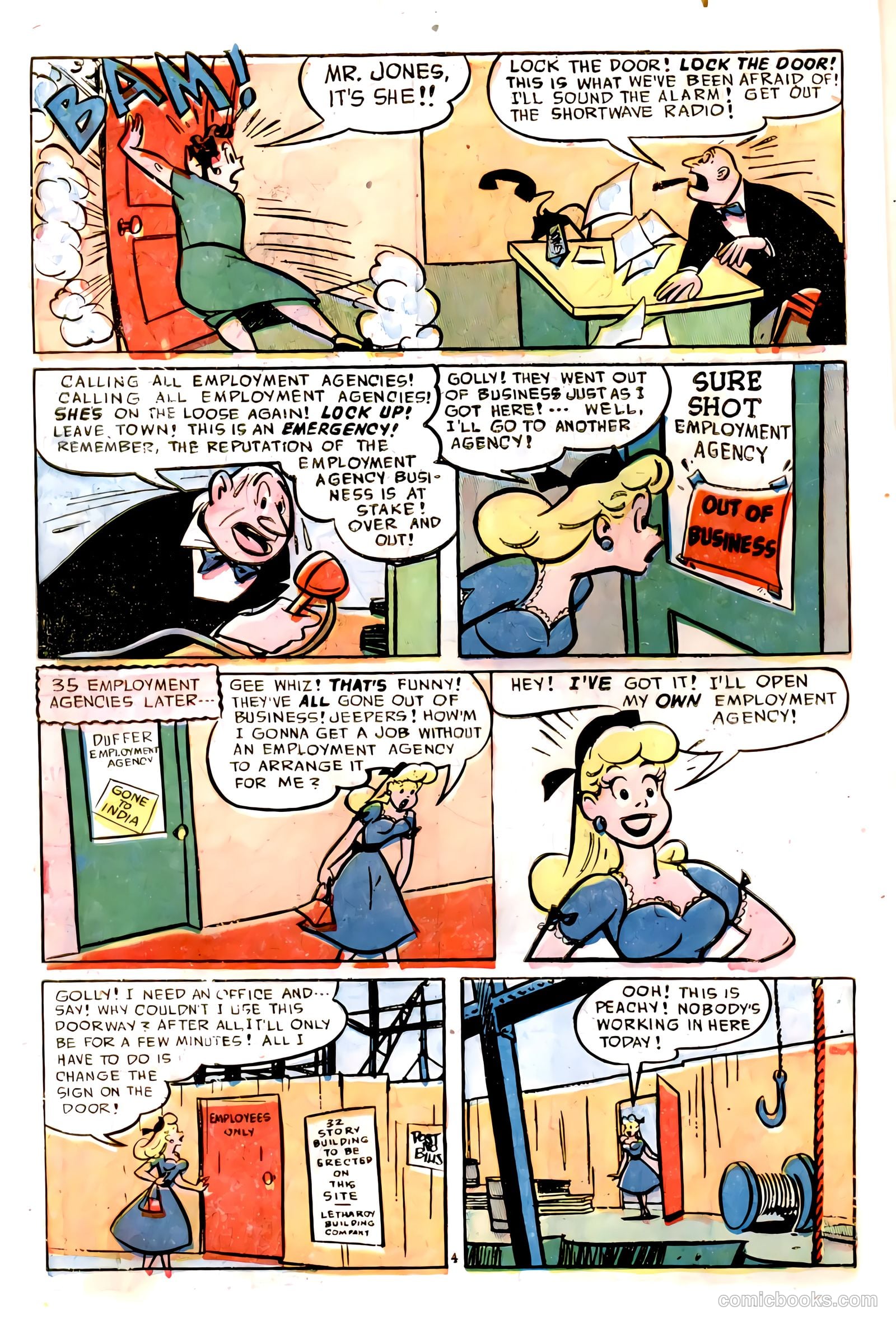 Dizzy Dames #3 (1953) — page 6 of 36