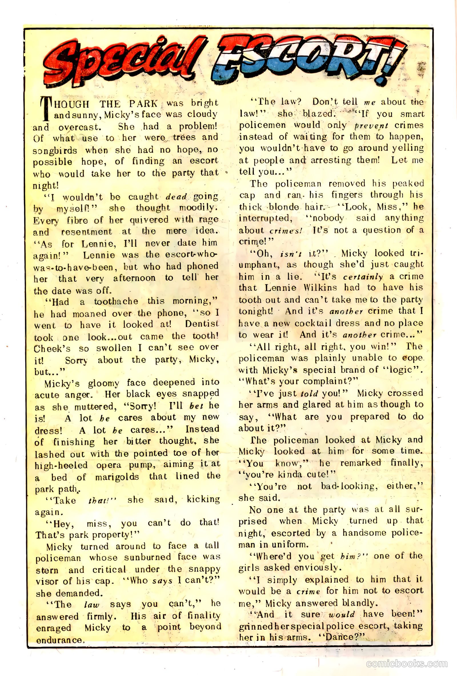 Dizzy Dames #3 (1953) — page 14 of 36