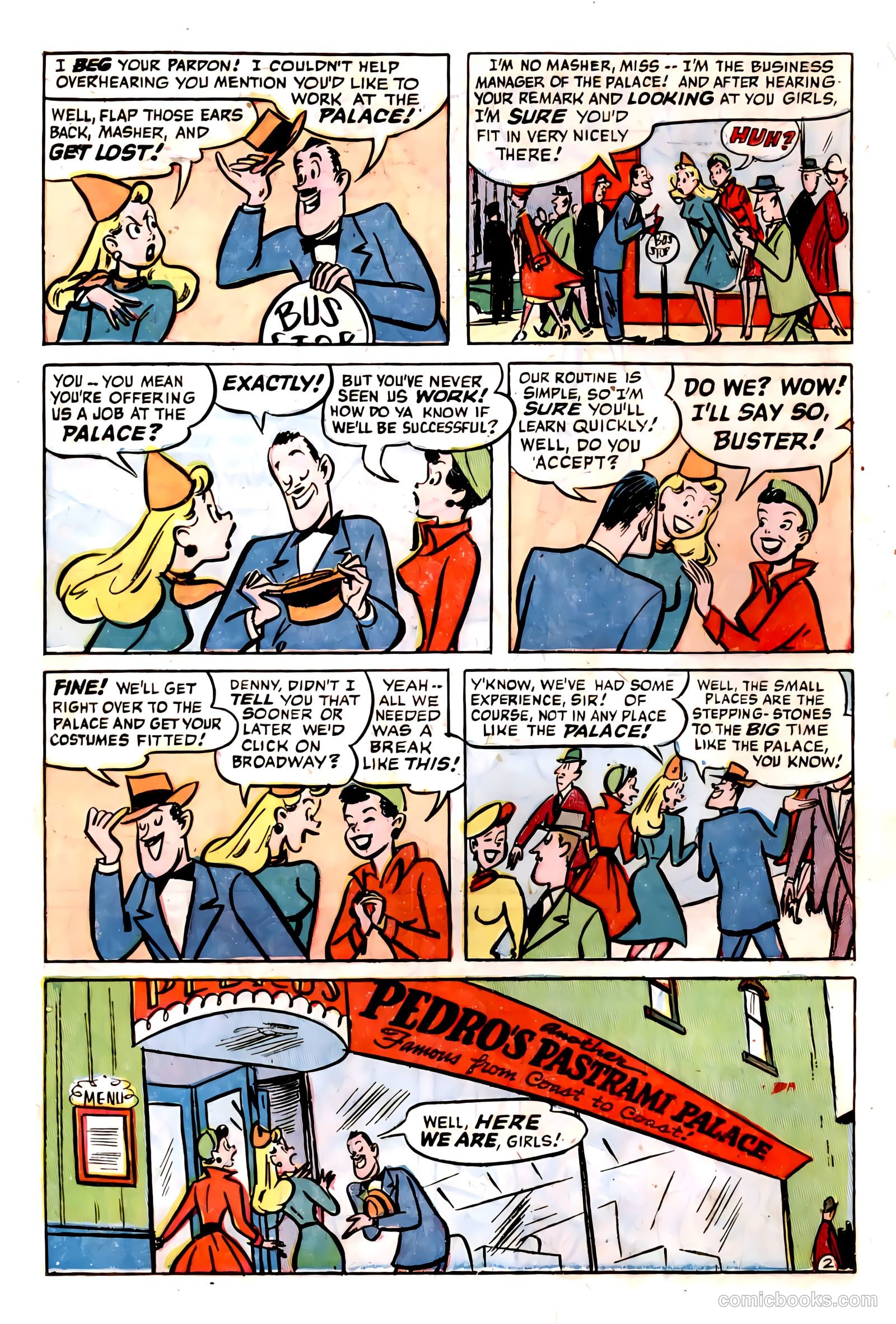Dizzy Dames #3 (1953) — page 16 of 36