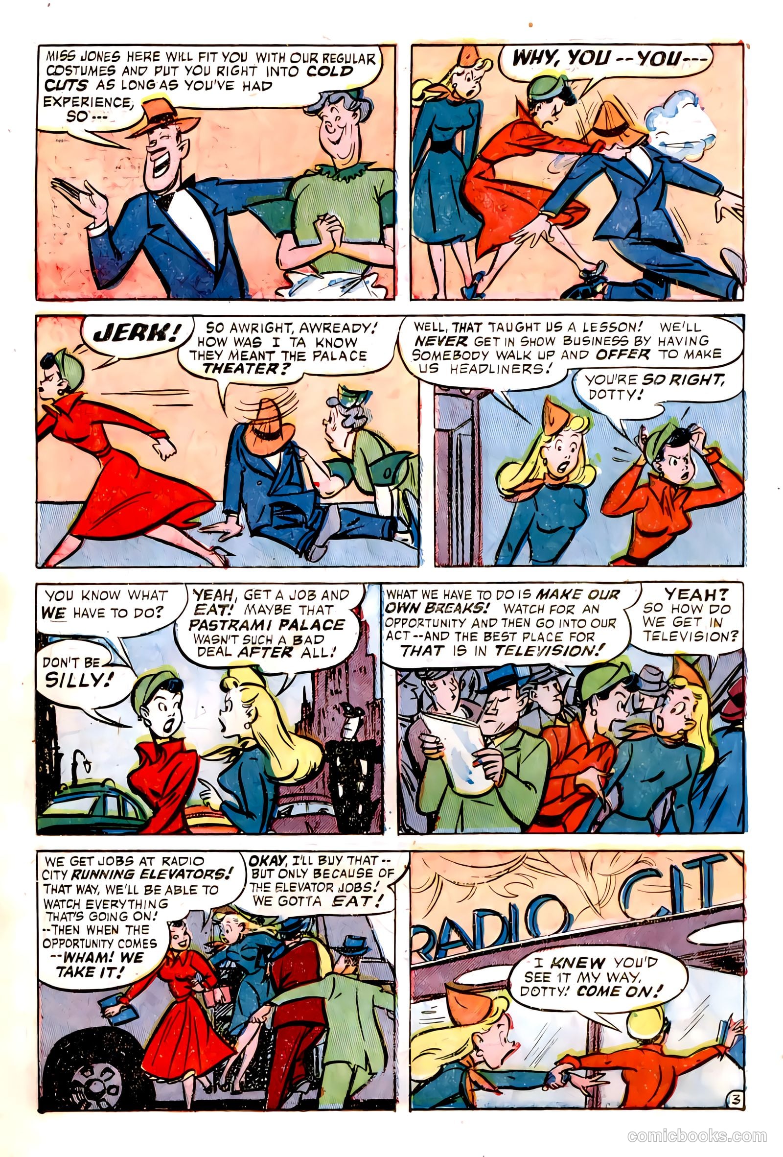 Dizzy Dames #3 (1953) — page 17 of 36