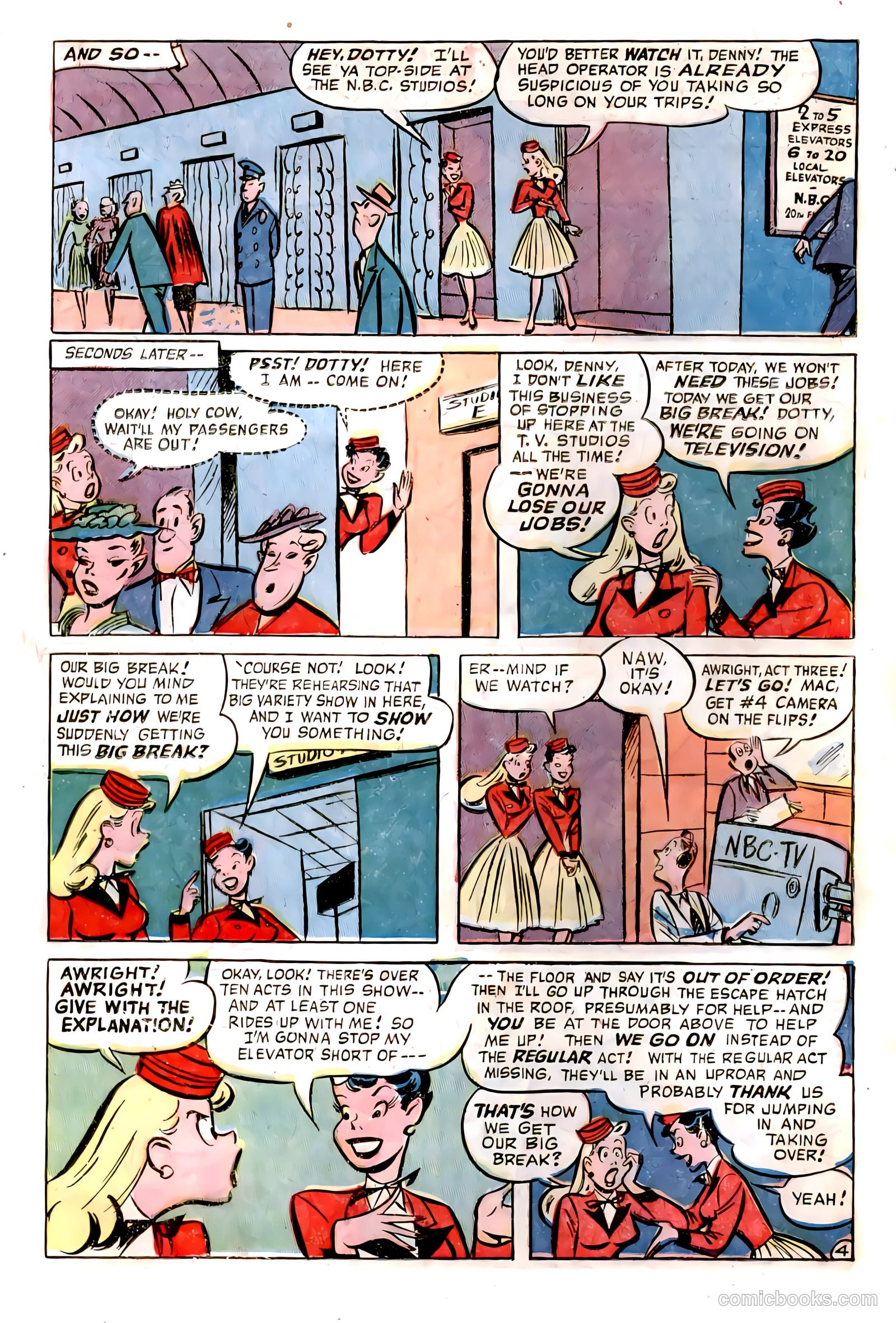 Dizzy Dames #3 (1953) — page 18 of 36