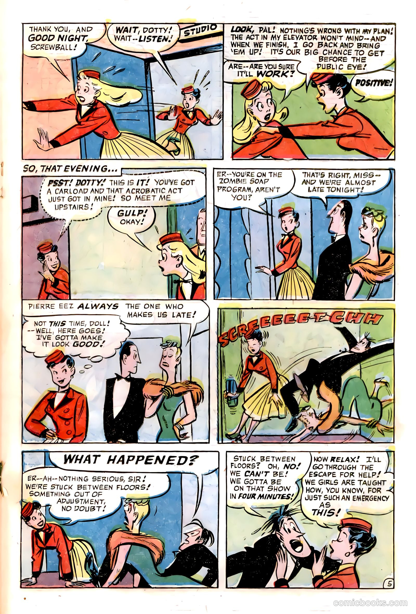 Dizzy Dames #3 (1953) — page 19 of 36