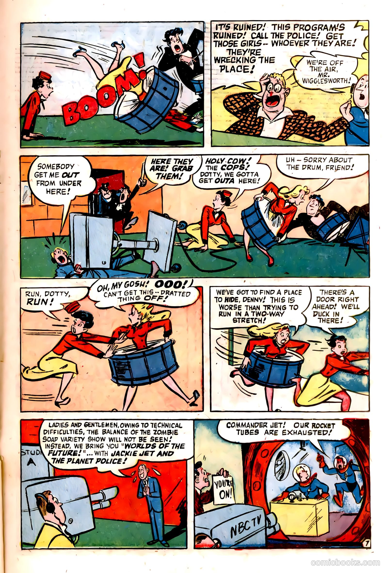 Dizzy Dames #3 (1953) — page 21 of 36