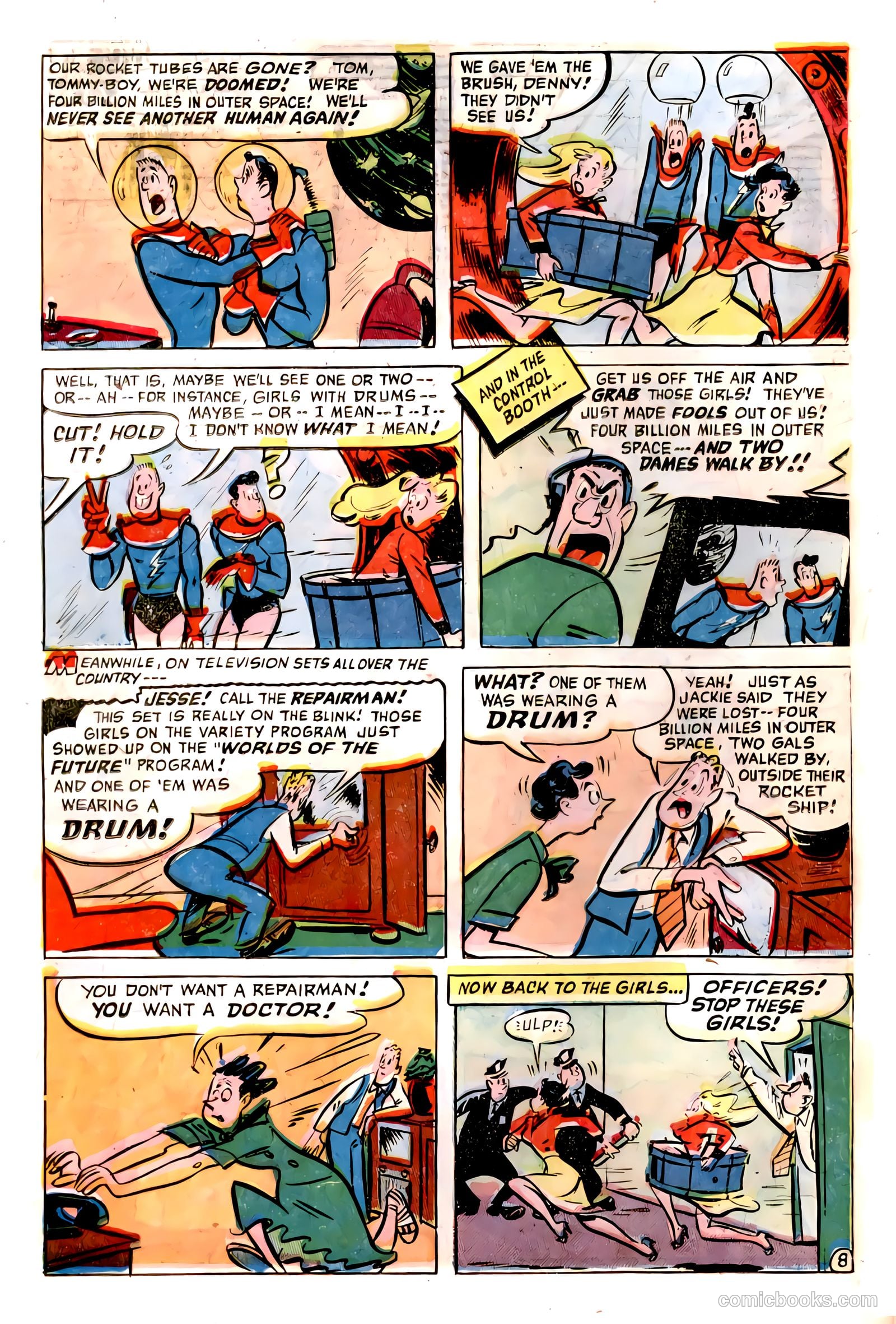 Dizzy Dames #3 (1953) — page 22 of 36