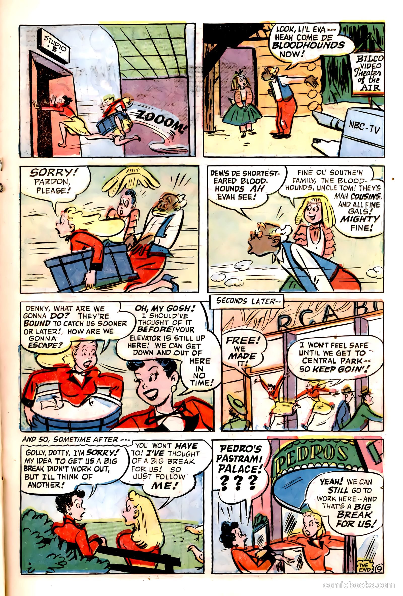 Dizzy Dames #3 (1953) — page 23 of 36