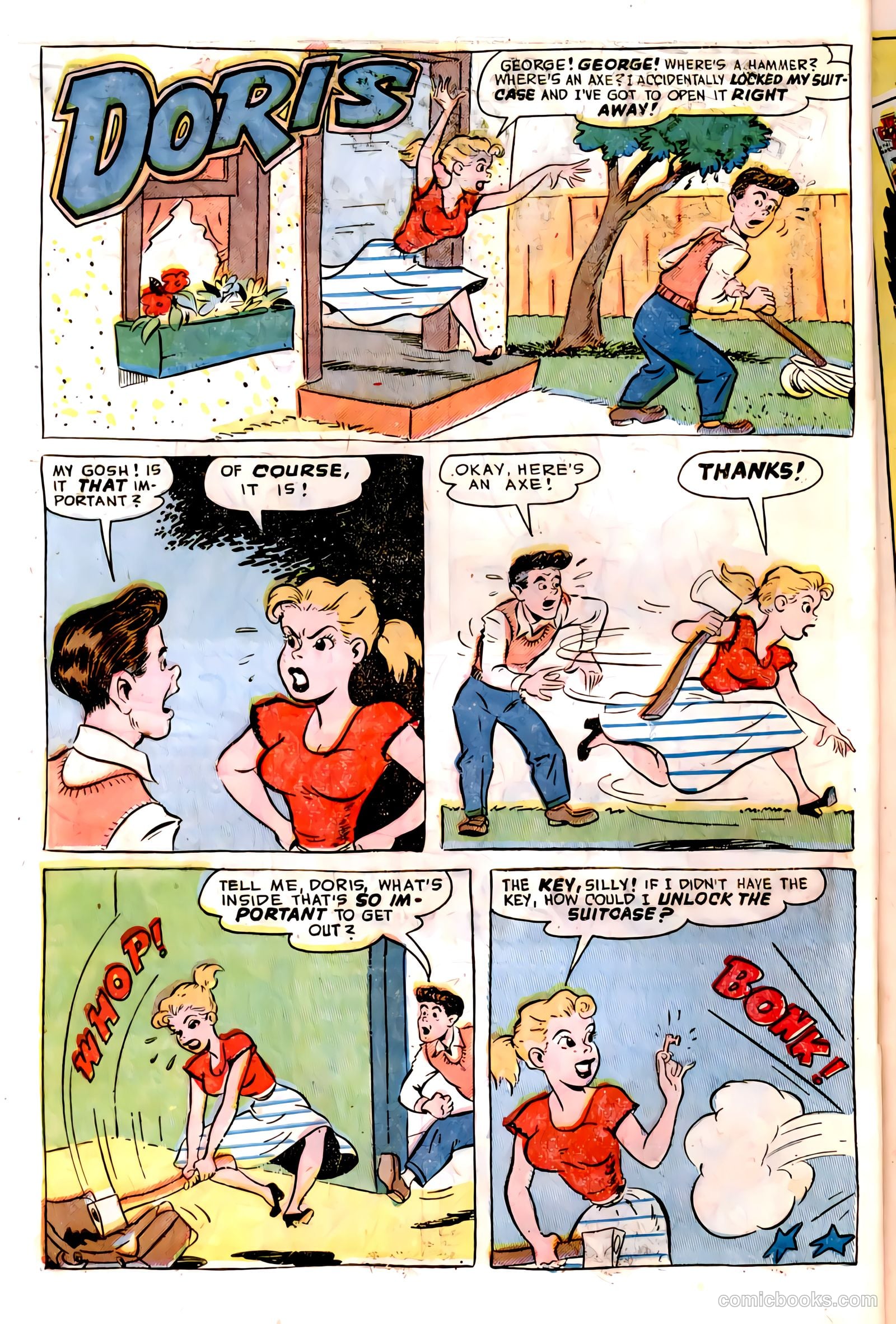 Dizzy Dames #3 (1953) — page 24 of 36