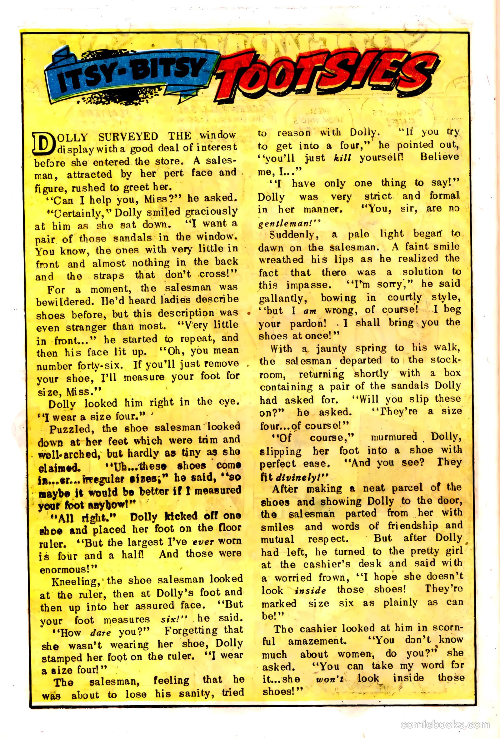 Dizzy Dames #3 (1953) — page 26 of 36