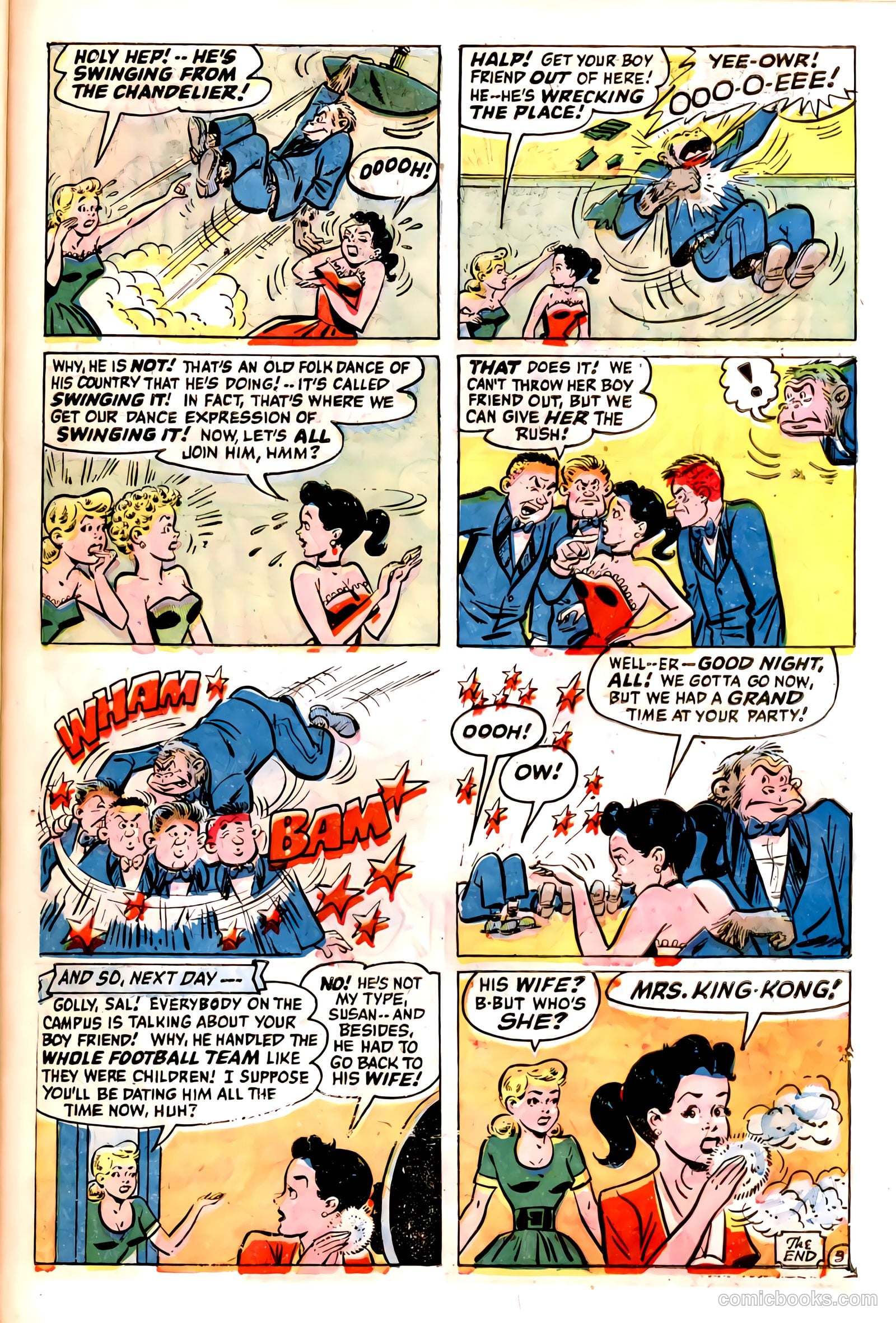 Dizzy Dames #3 (1953) — page 31 of 36