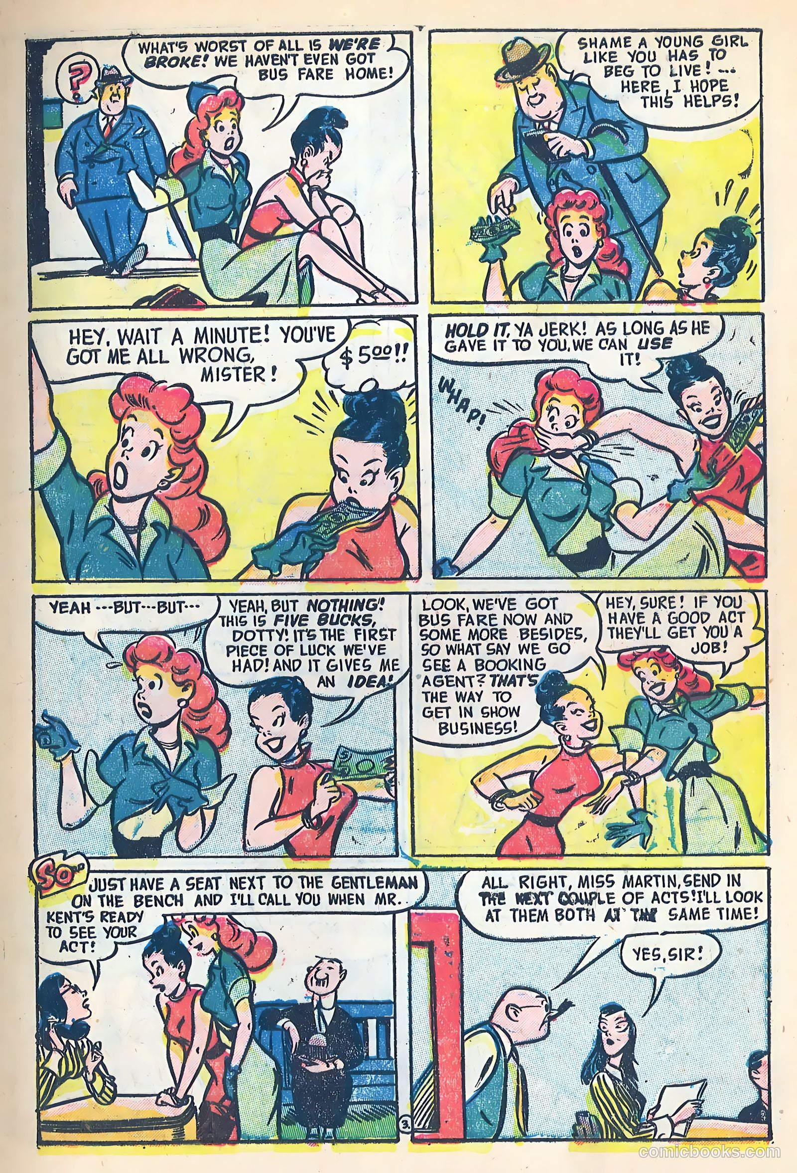 Dizzy Dames #4 (1953) — page 5 of 36
