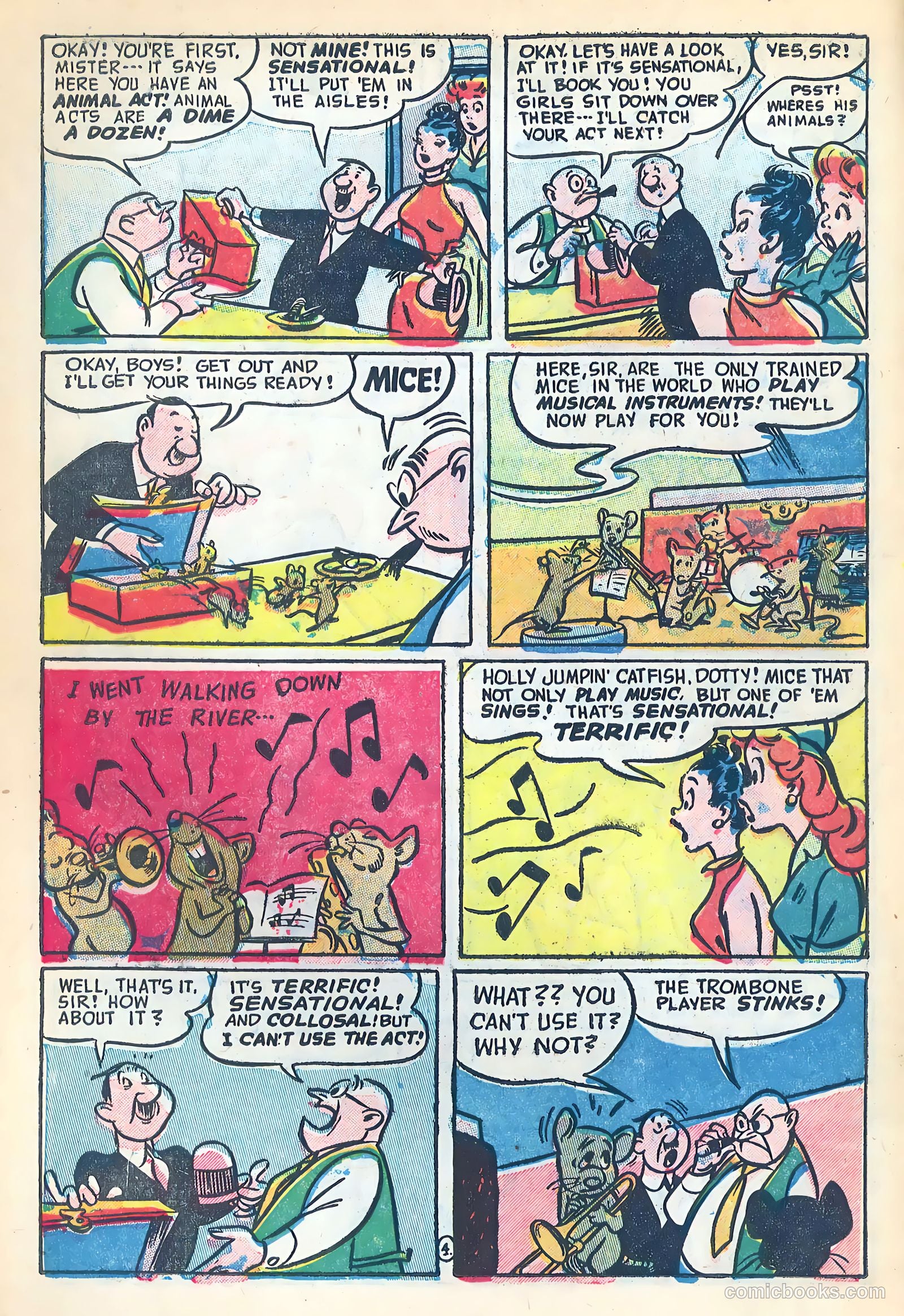 Dizzy Dames #4 (1953) — page 6 of 36