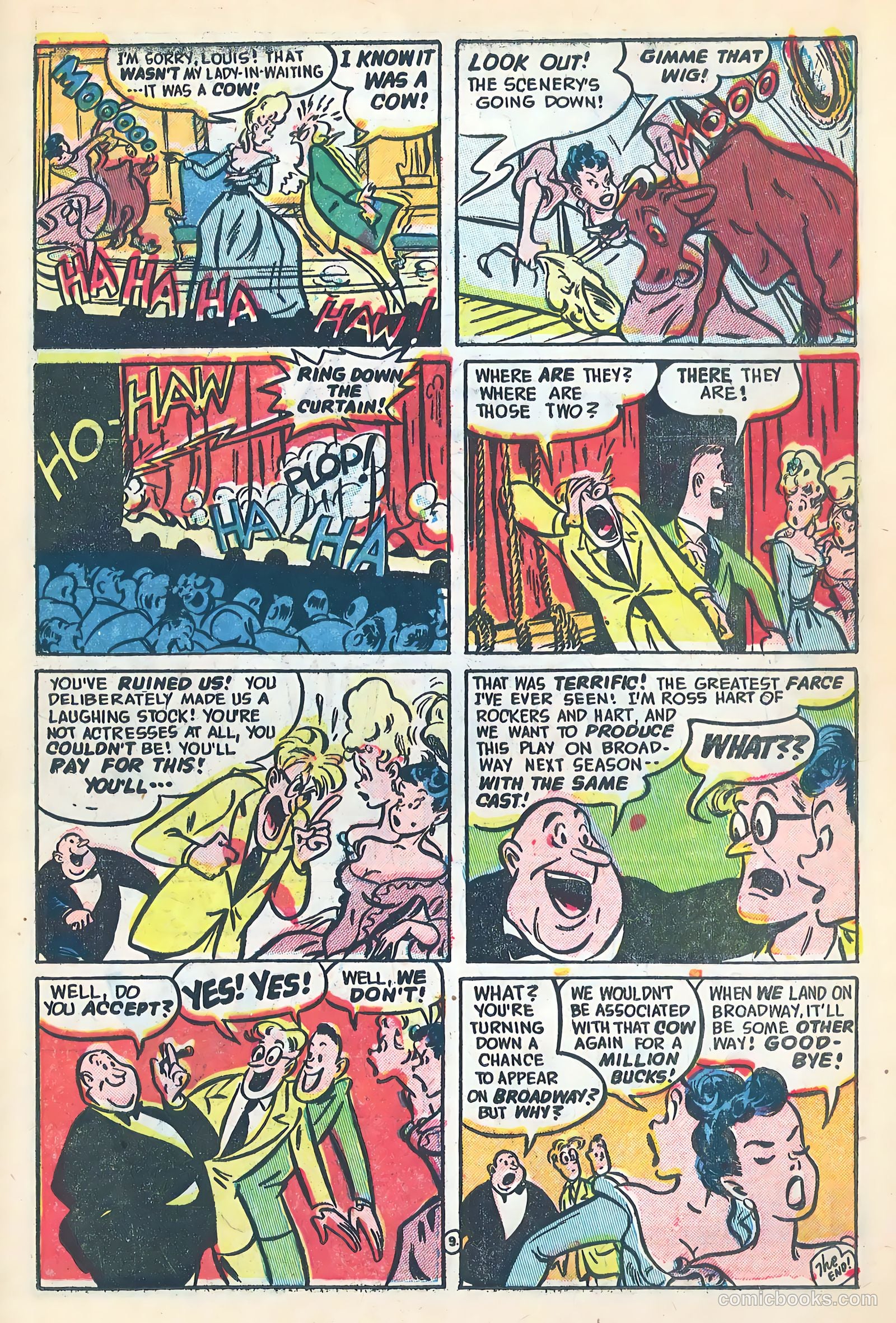 Dizzy Dames #4 (1953) — page 11 of 36