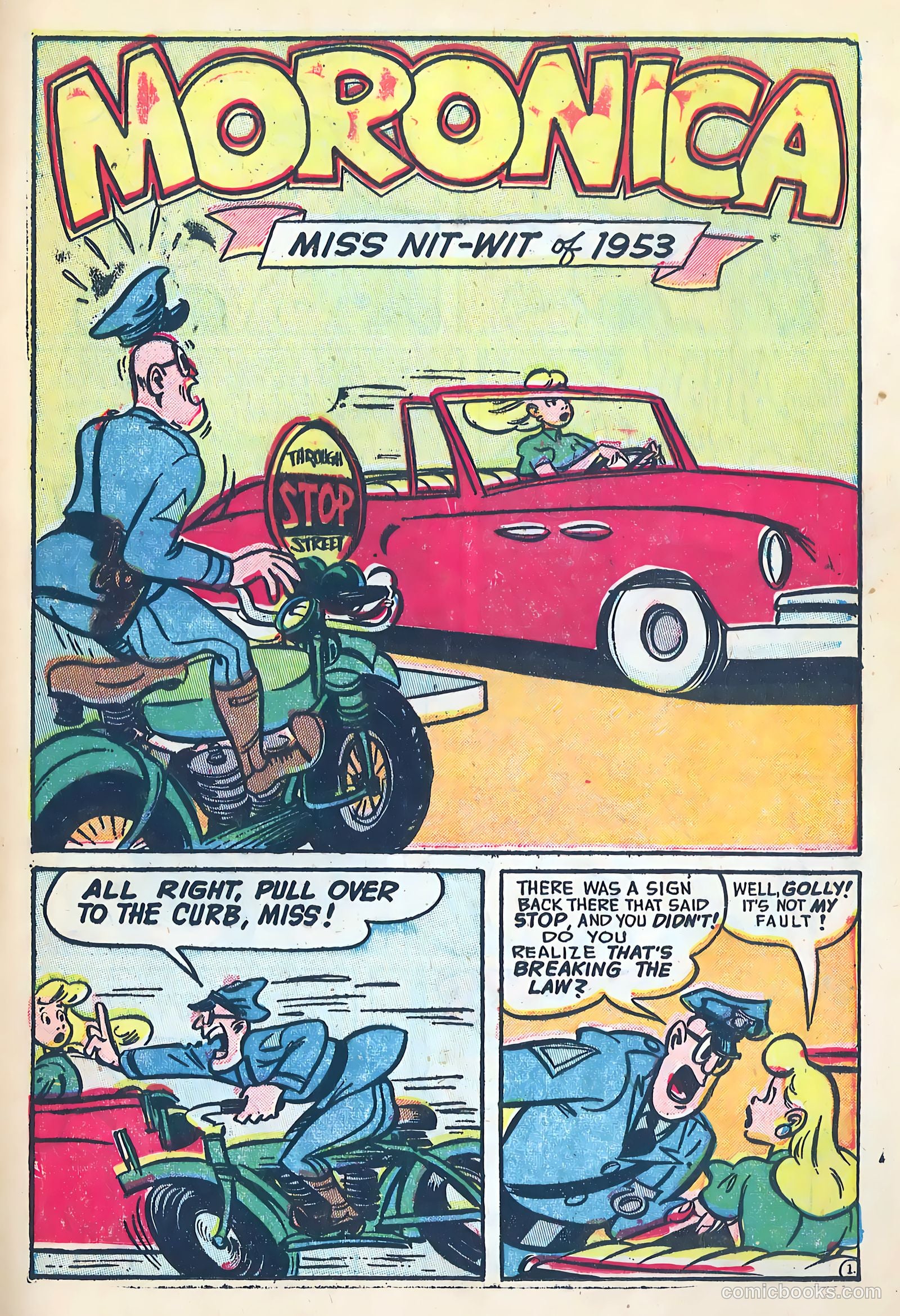 Dizzy Dames #4 (1953) — page 13 of 36