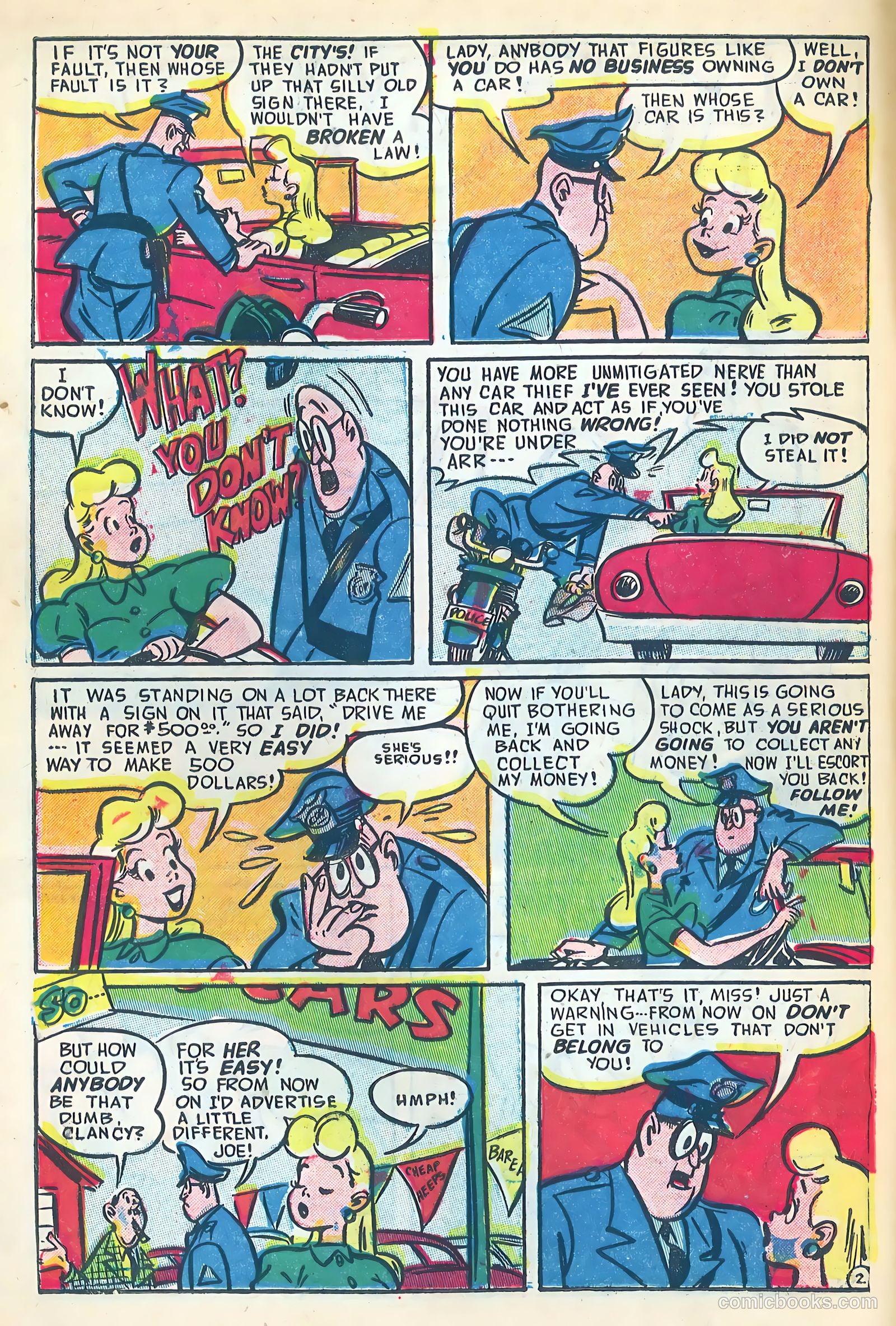 Dizzy Dames #4 (1953) — page 14 of 36