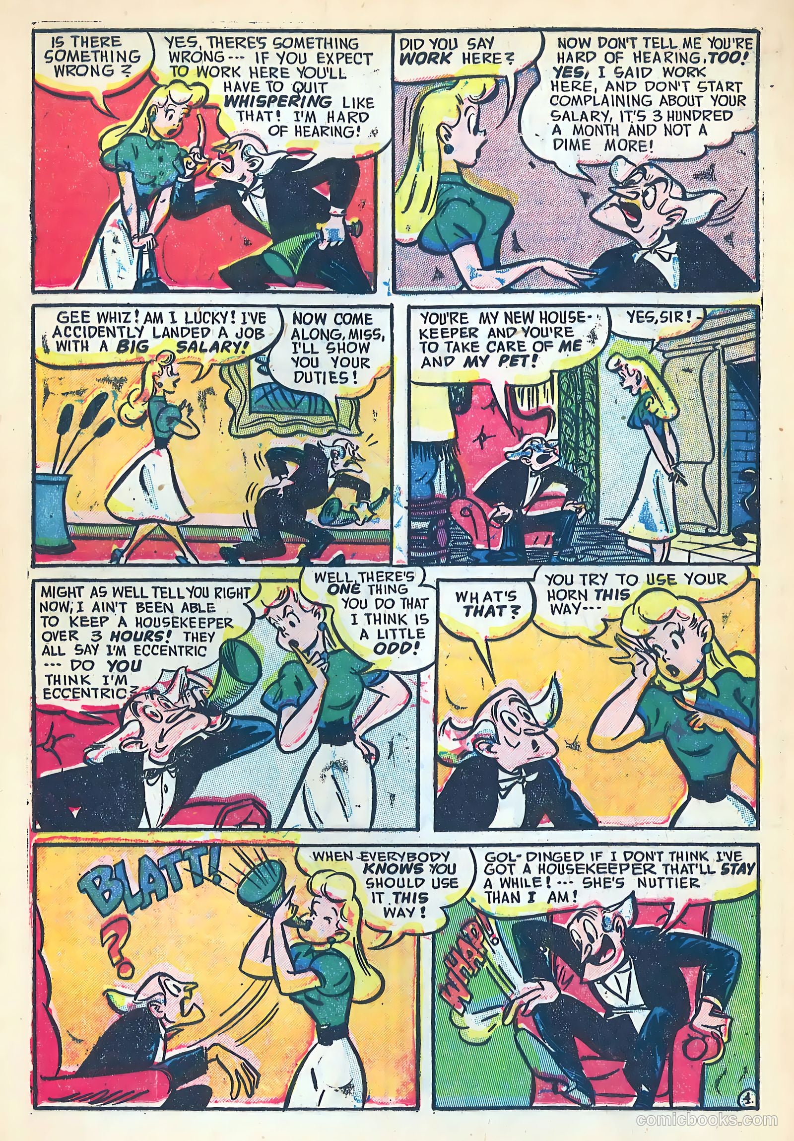 Dizzy Dames #4 (1953) — page 16 of 36
