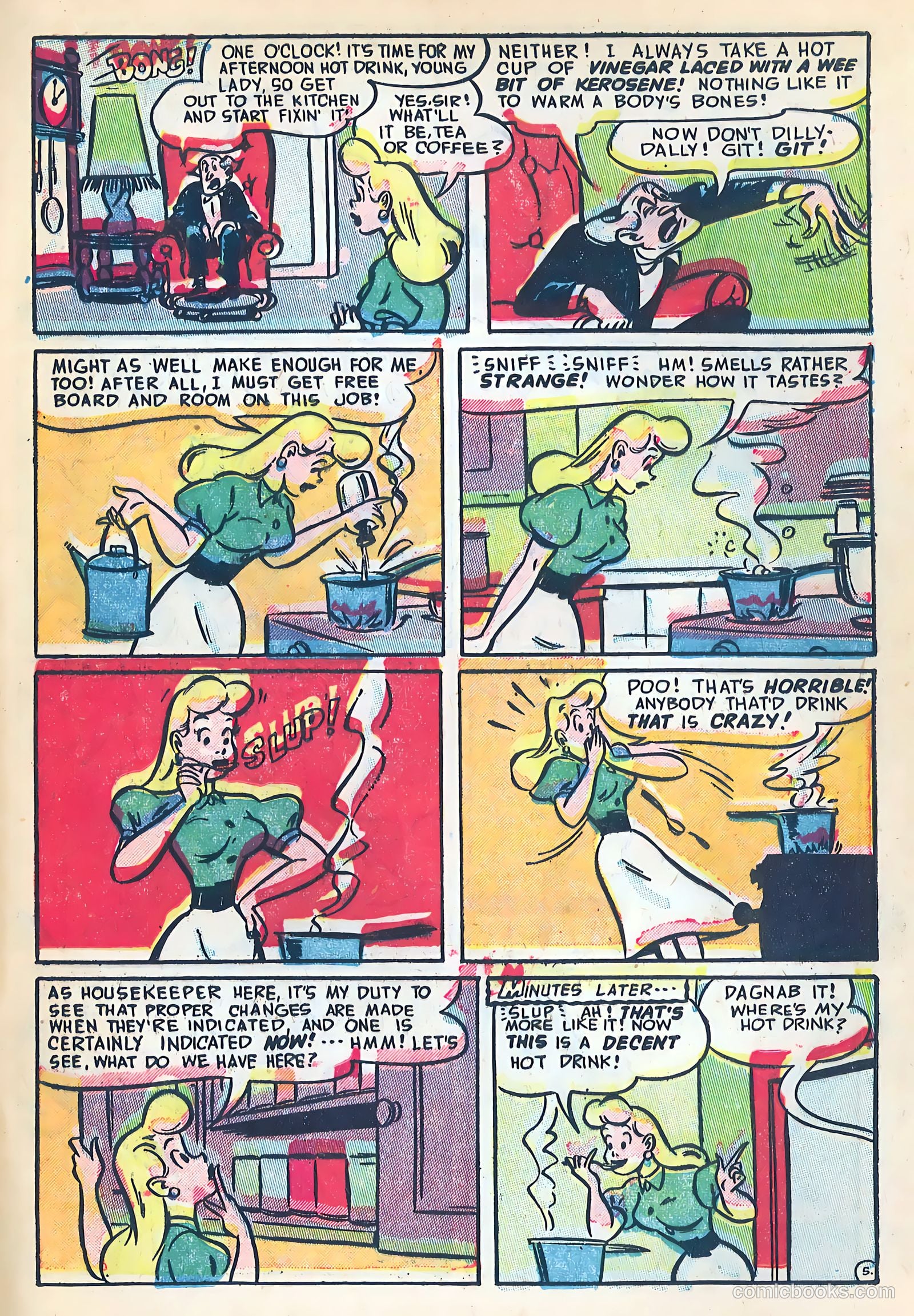 Dizzy Dames #4 (1953) — page 17 of 36