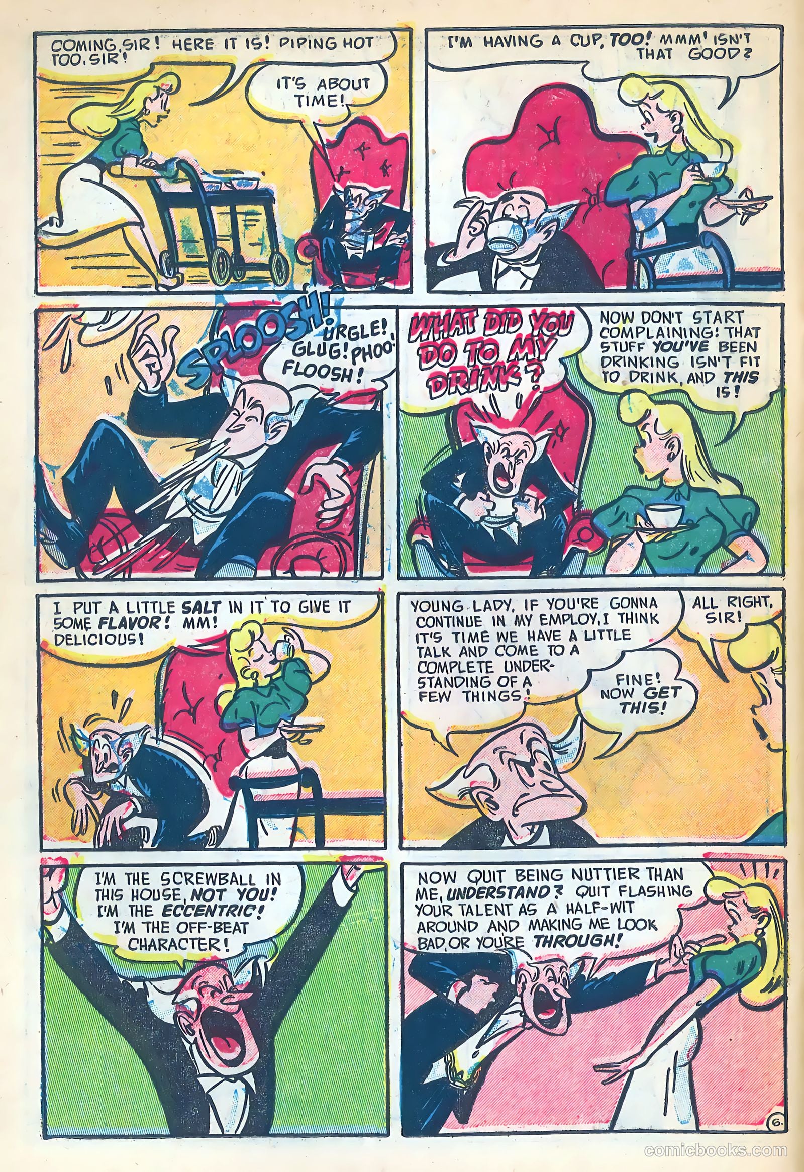 Dizzy Dames #4 (1953) — page 18 of 36